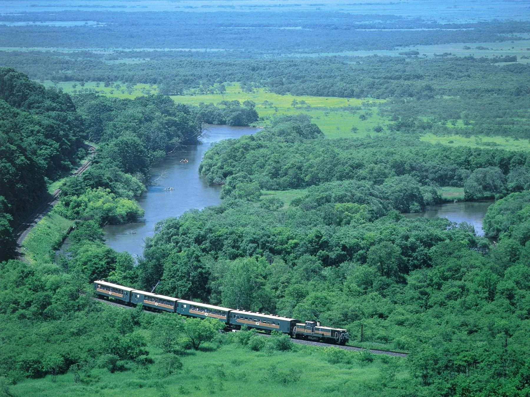 Natural landscape in Kushiro Prince Hotel