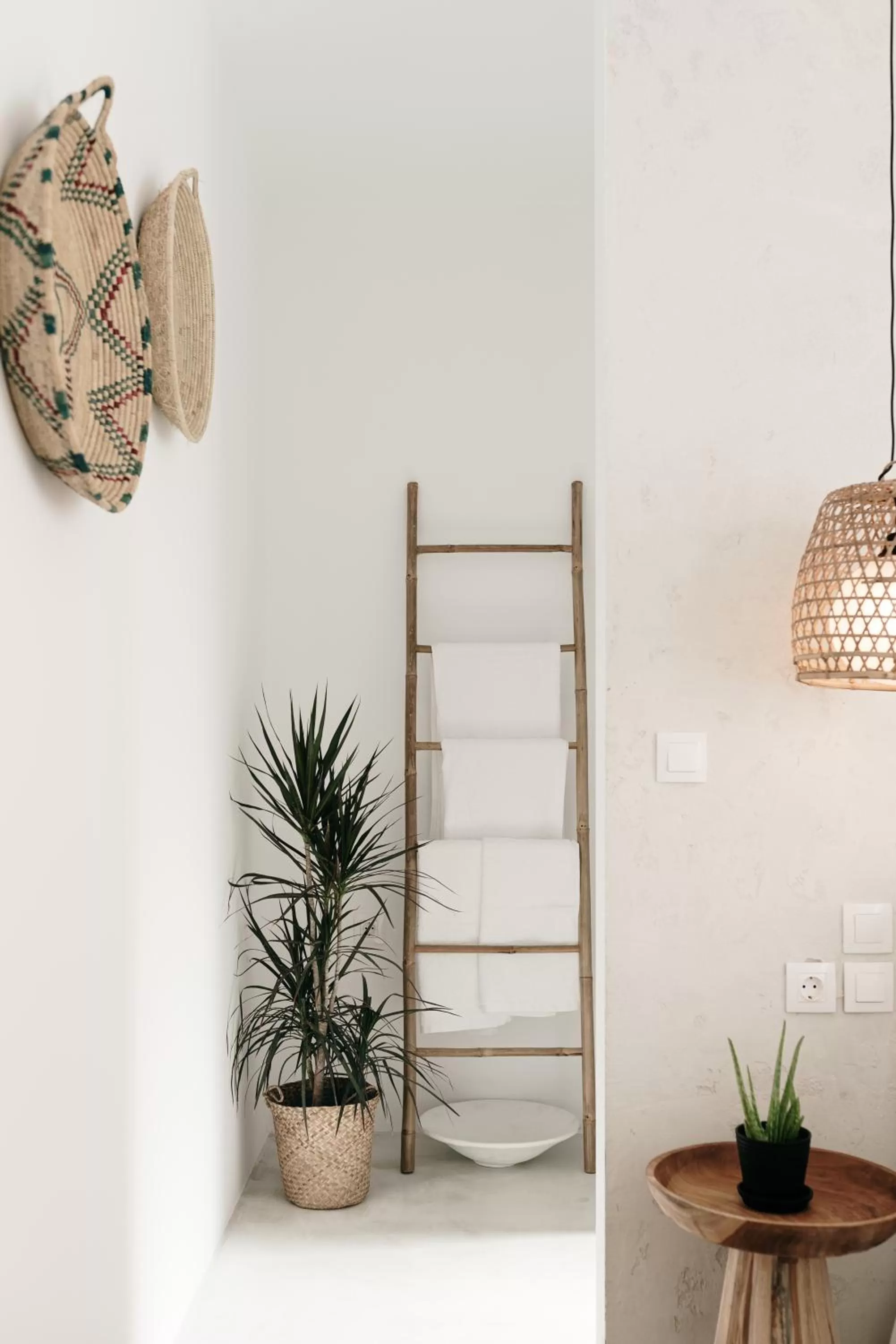 Decorative detail in BOĒM Boutique Hotel Lefkada