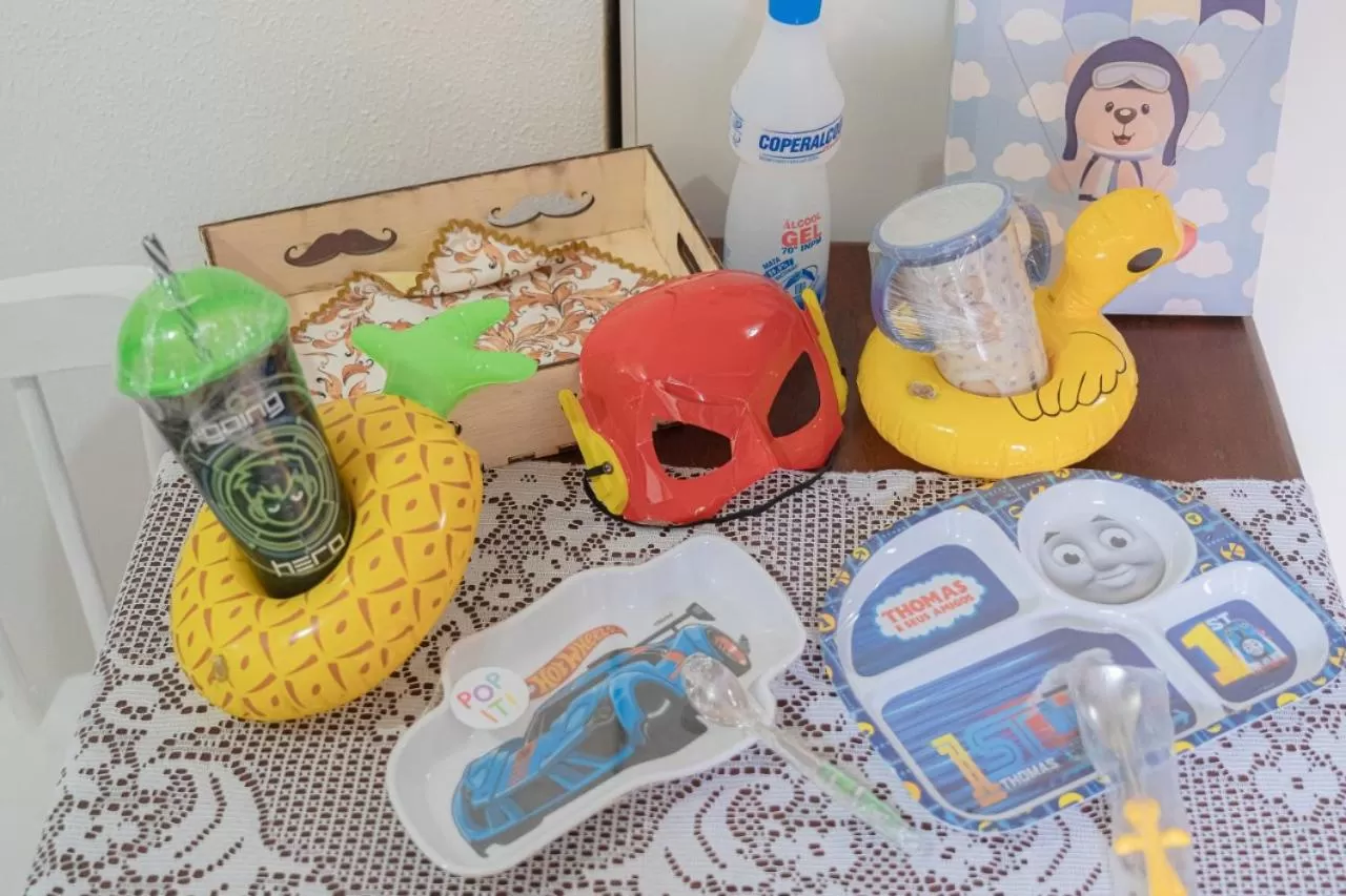 Food and drinks in Pousada Recanto da Família