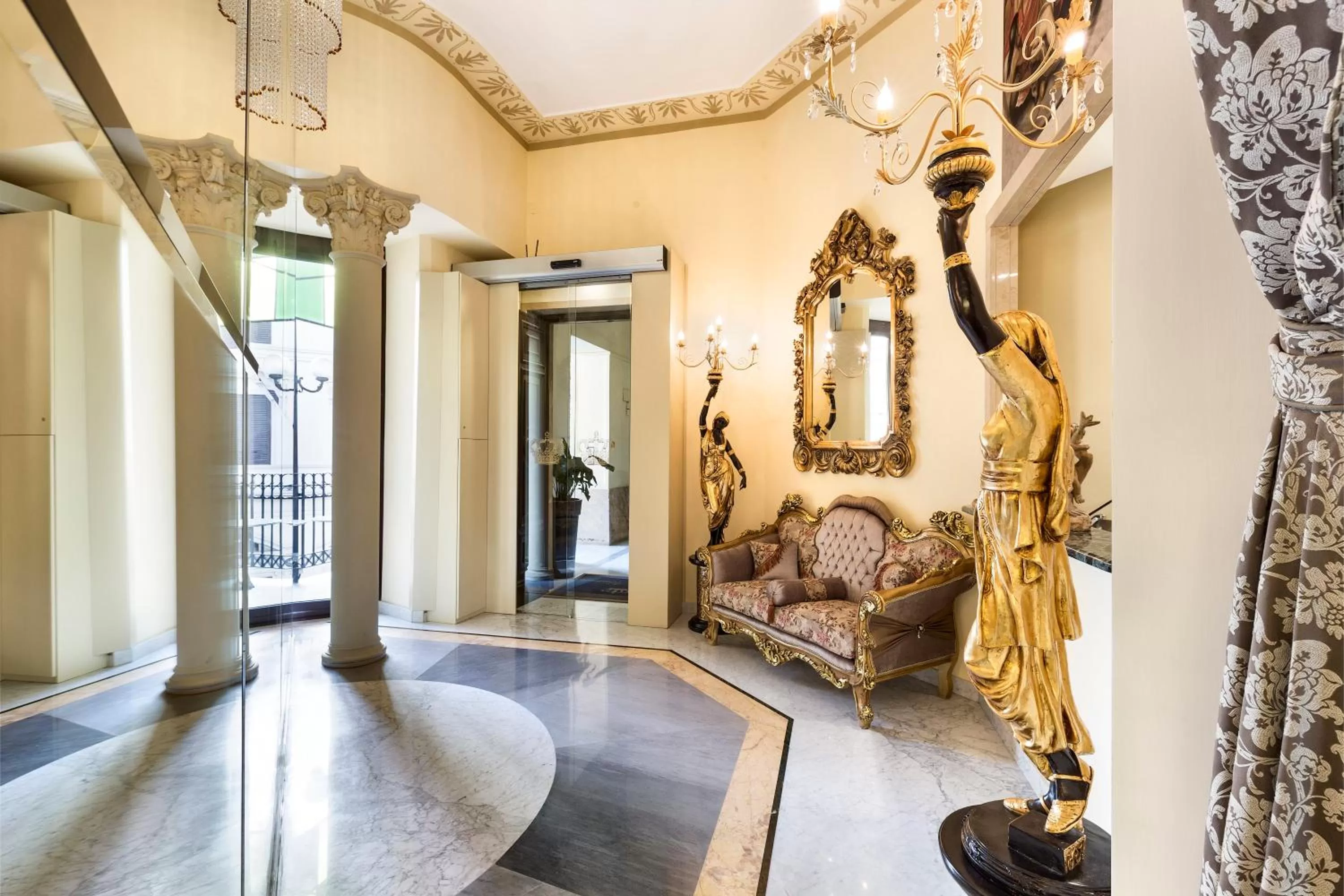 Living room in Hotel Art Resort Galleria Umberto