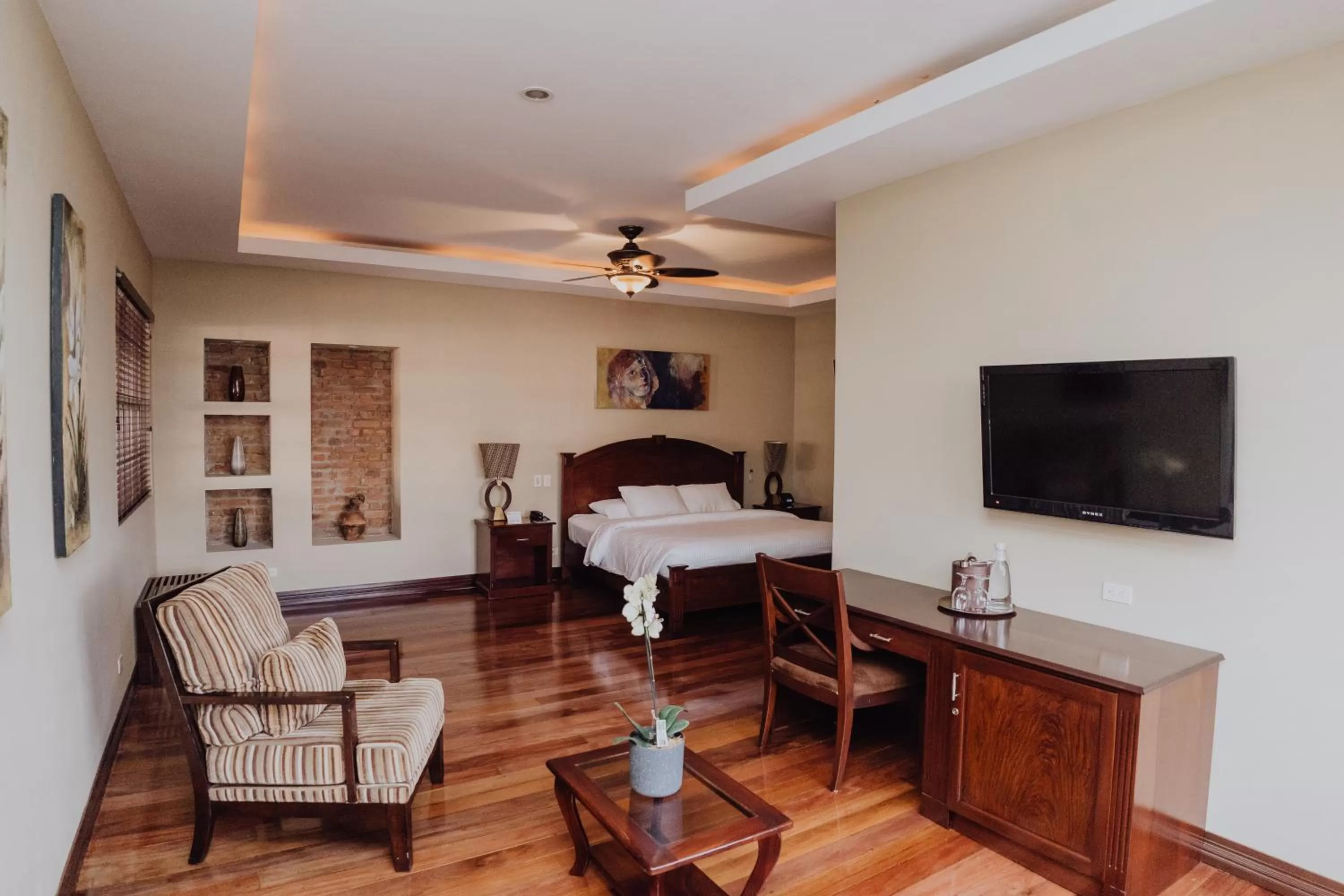 TV and multimedia, Bed in Hotel Dunn Inn