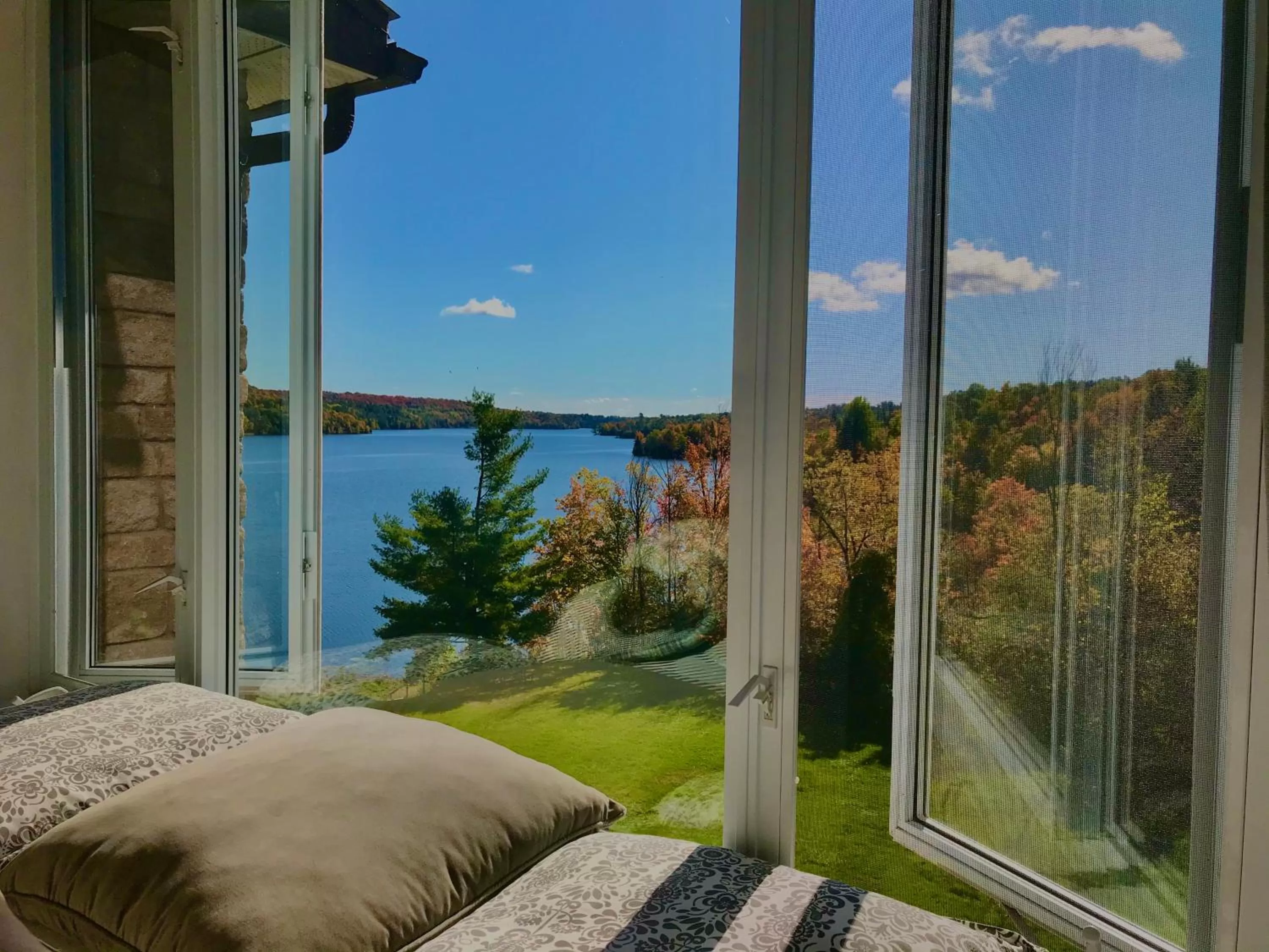 River view in Auberge Tom B&B