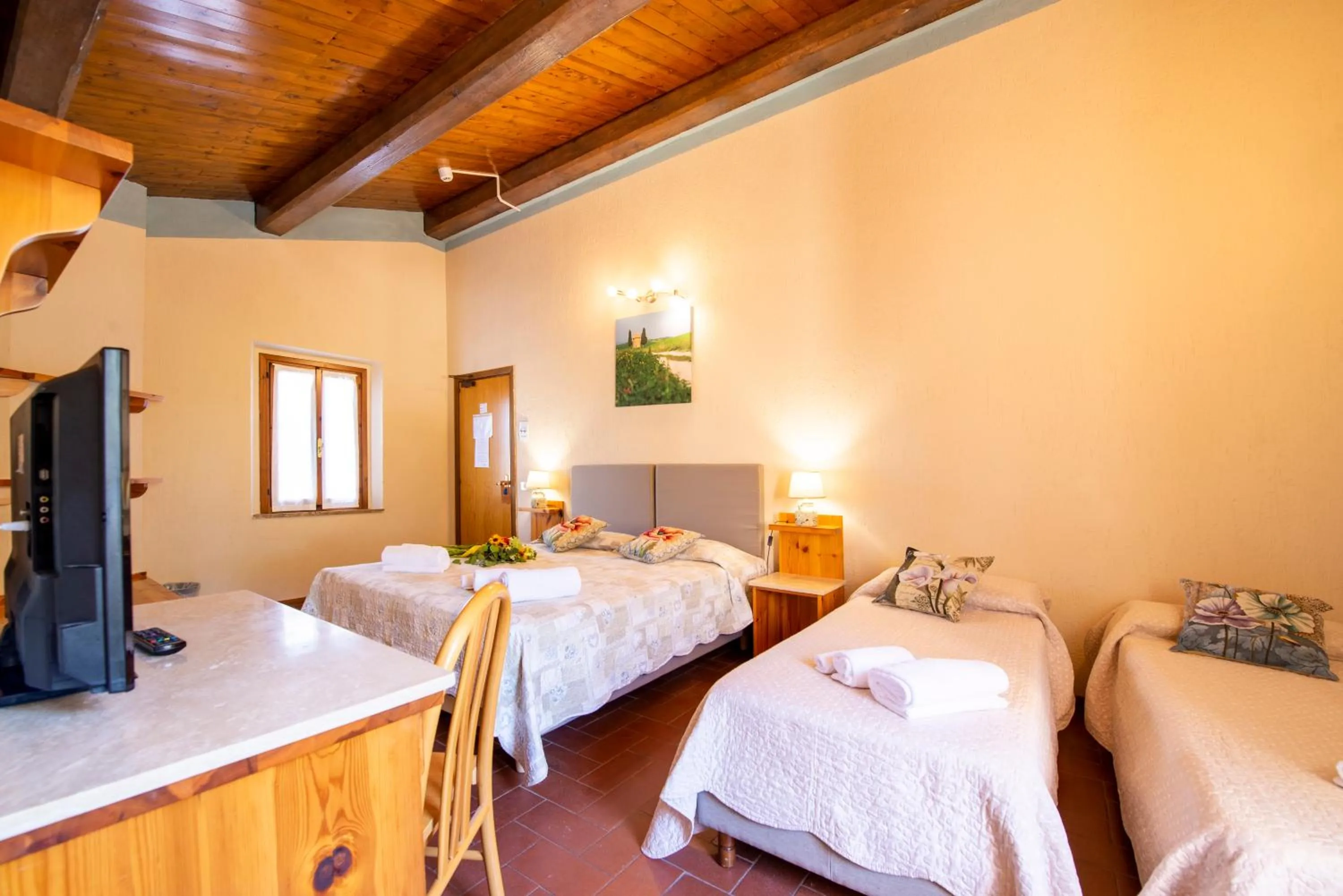 Bed in Hotel Palazzuolo