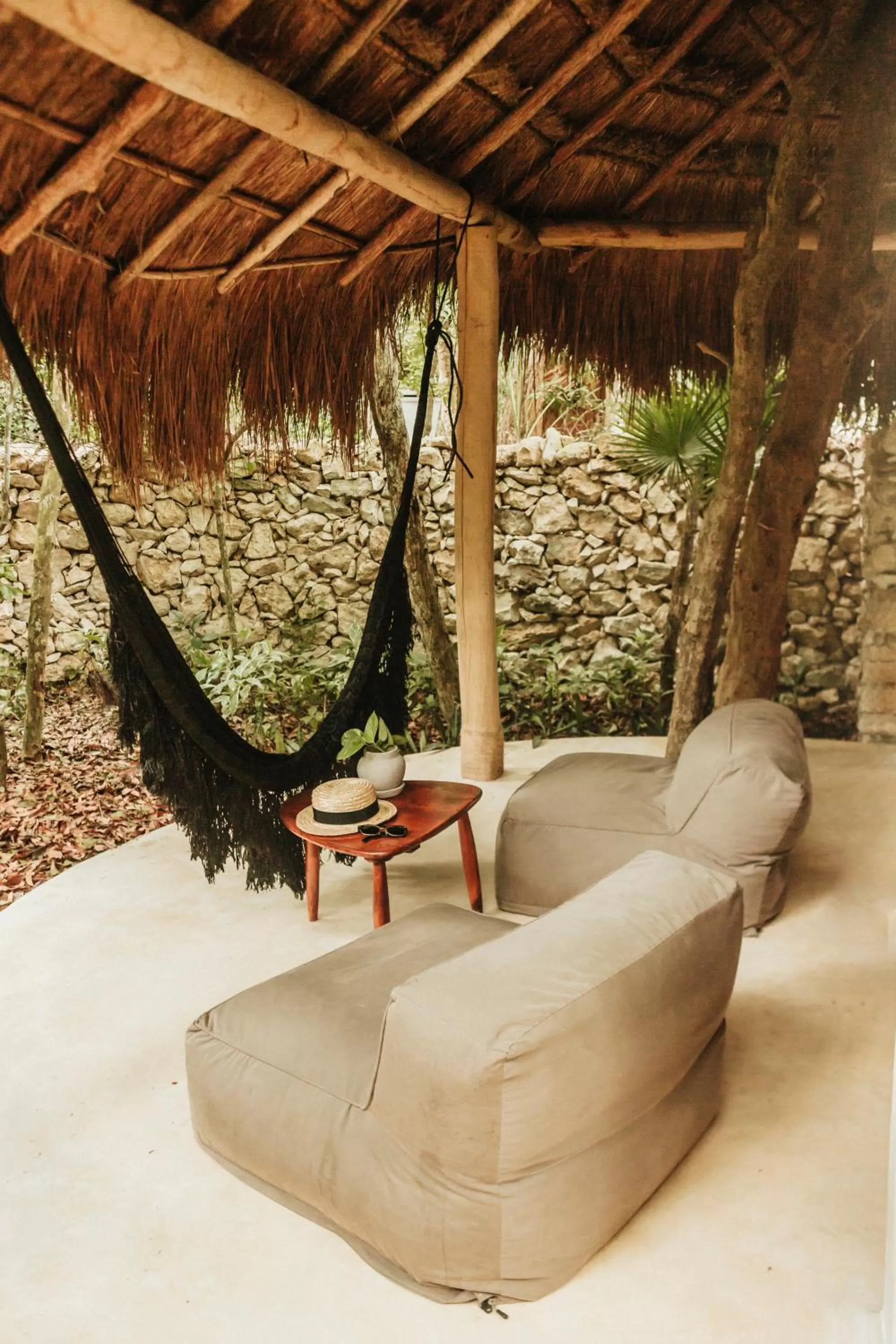 Seating area in Papaya Playa Project, Tulum, a Member of Design Hotels