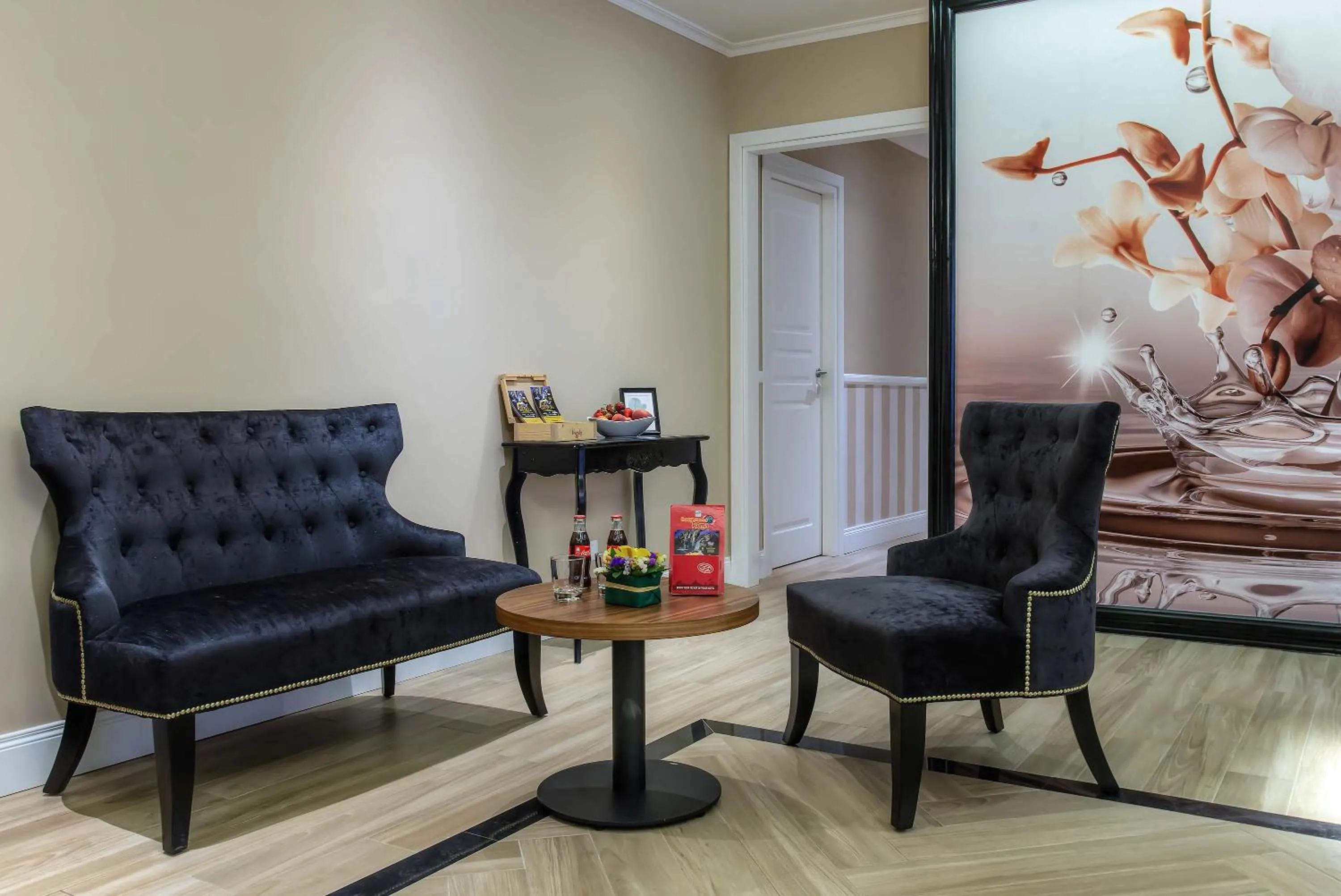 Lobby or reception in The Boutique Hotel