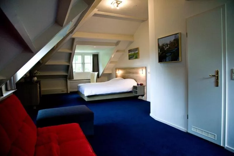 Bed in Hotel-Restaurant Het Rechthuis