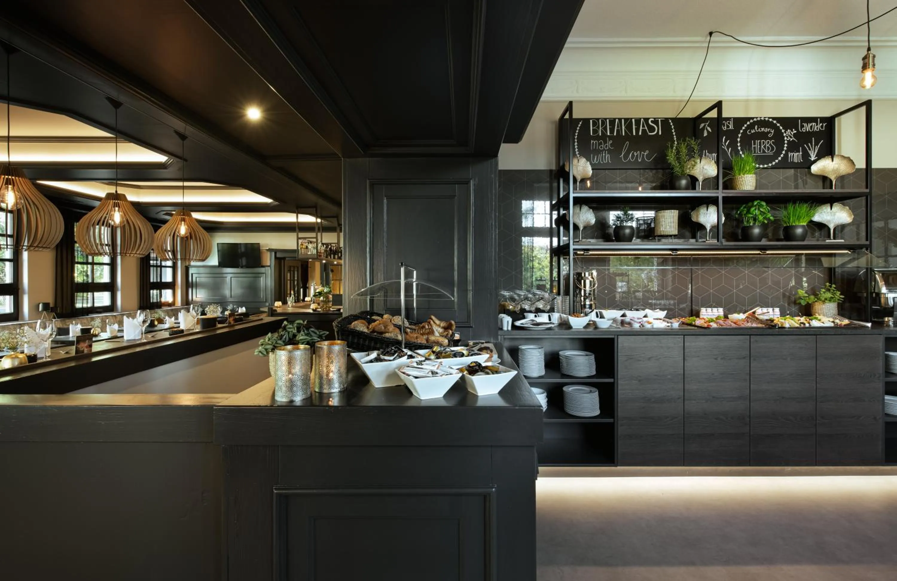 Restaurant/places to eat in Hotel Stadt Hamburg