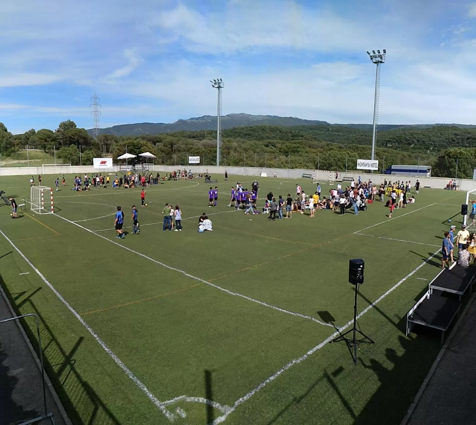 Natural landscape in Montanyà