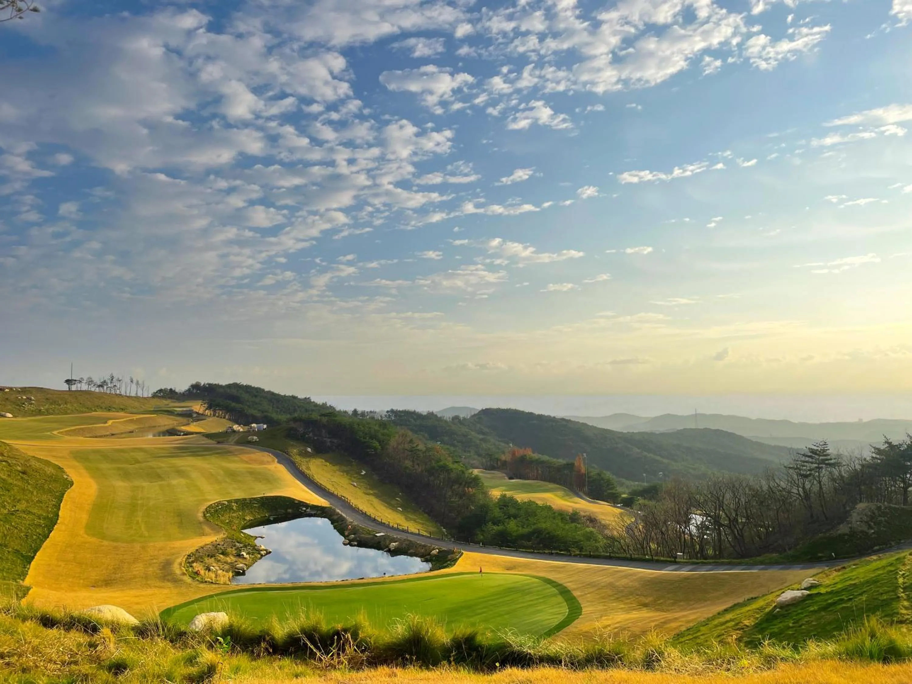 Golfcourse in Gyeongju Mauna Ocean Resort
