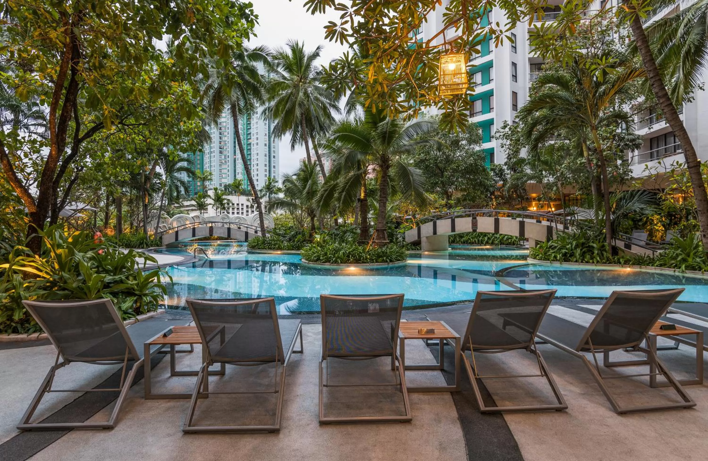 Balcony/Terrace in Chatrium Sathon Bangkok