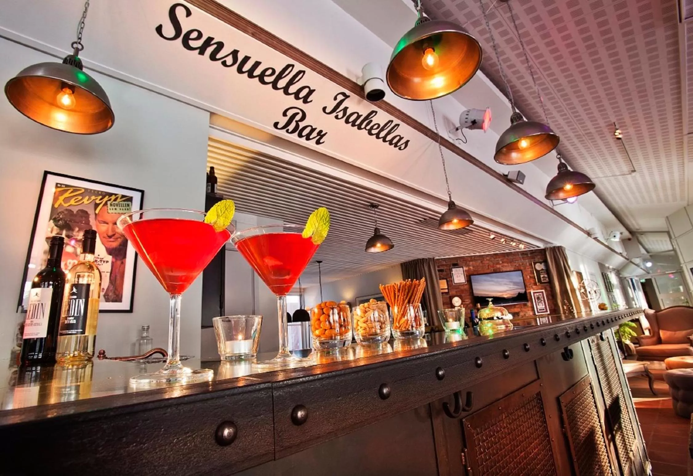 Lounge or bar in Hesselby Slott