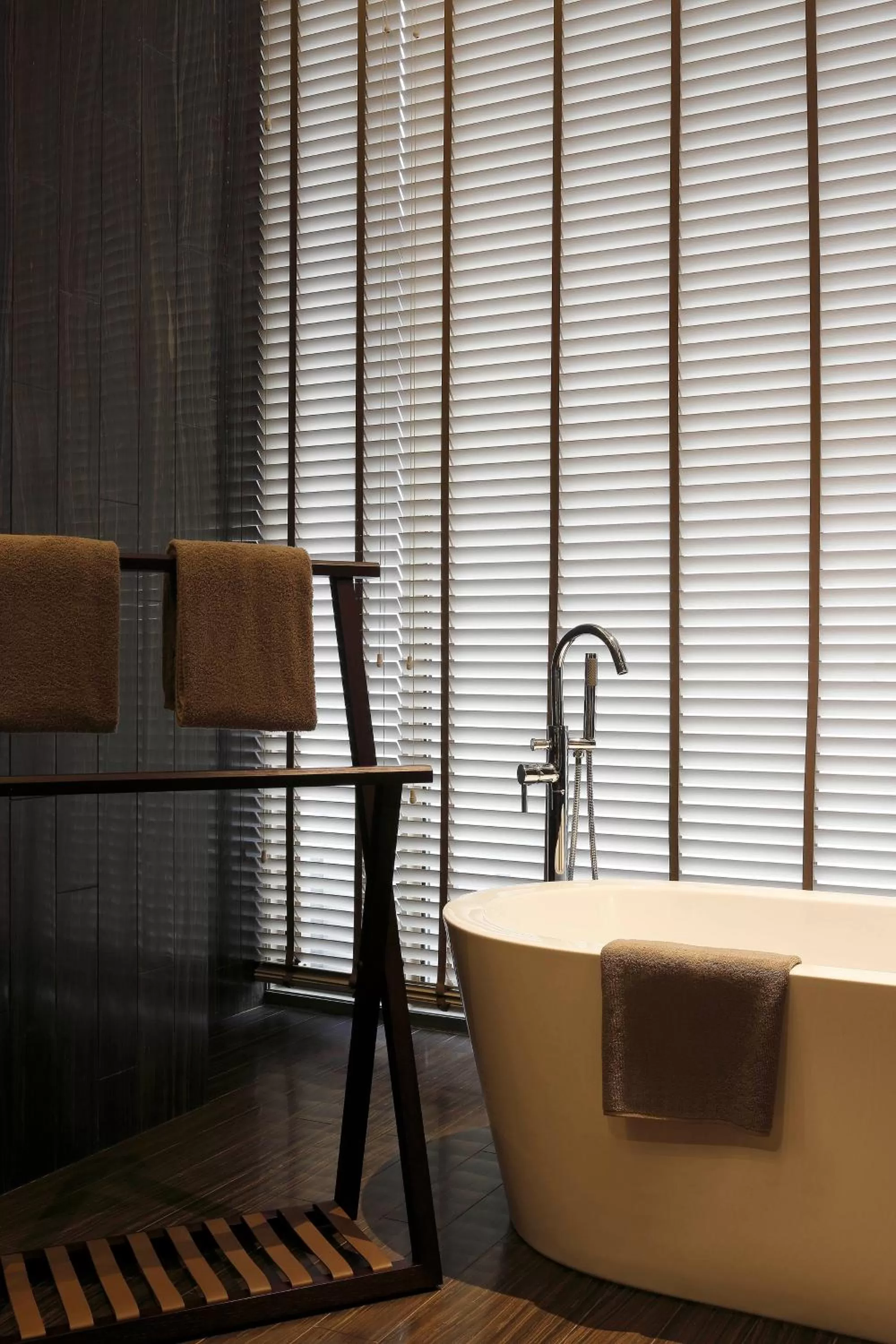 Bathroom in Roseate House New Delhi