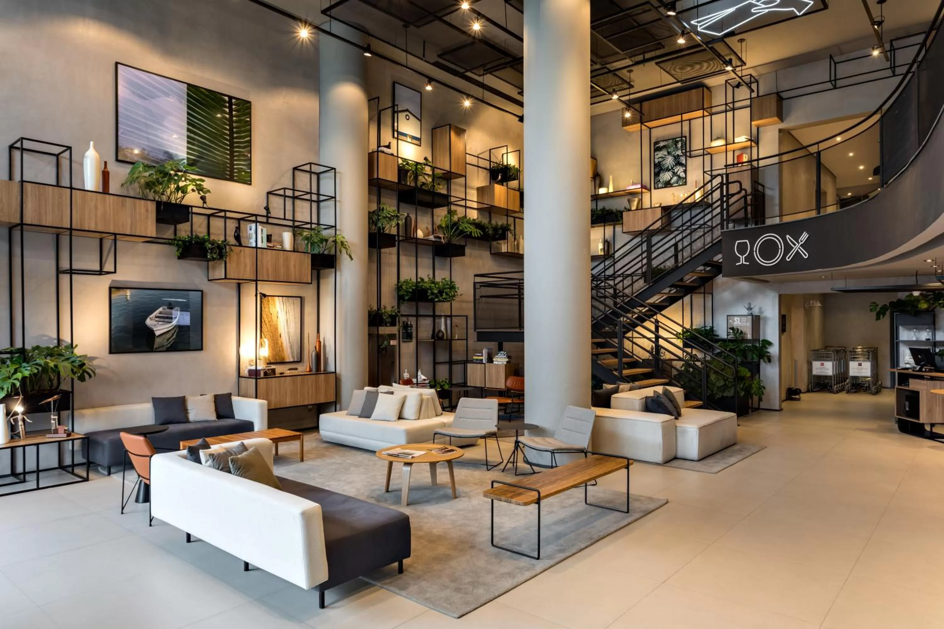 Lobby or reception in ibis Sao Paulo Barra Funda