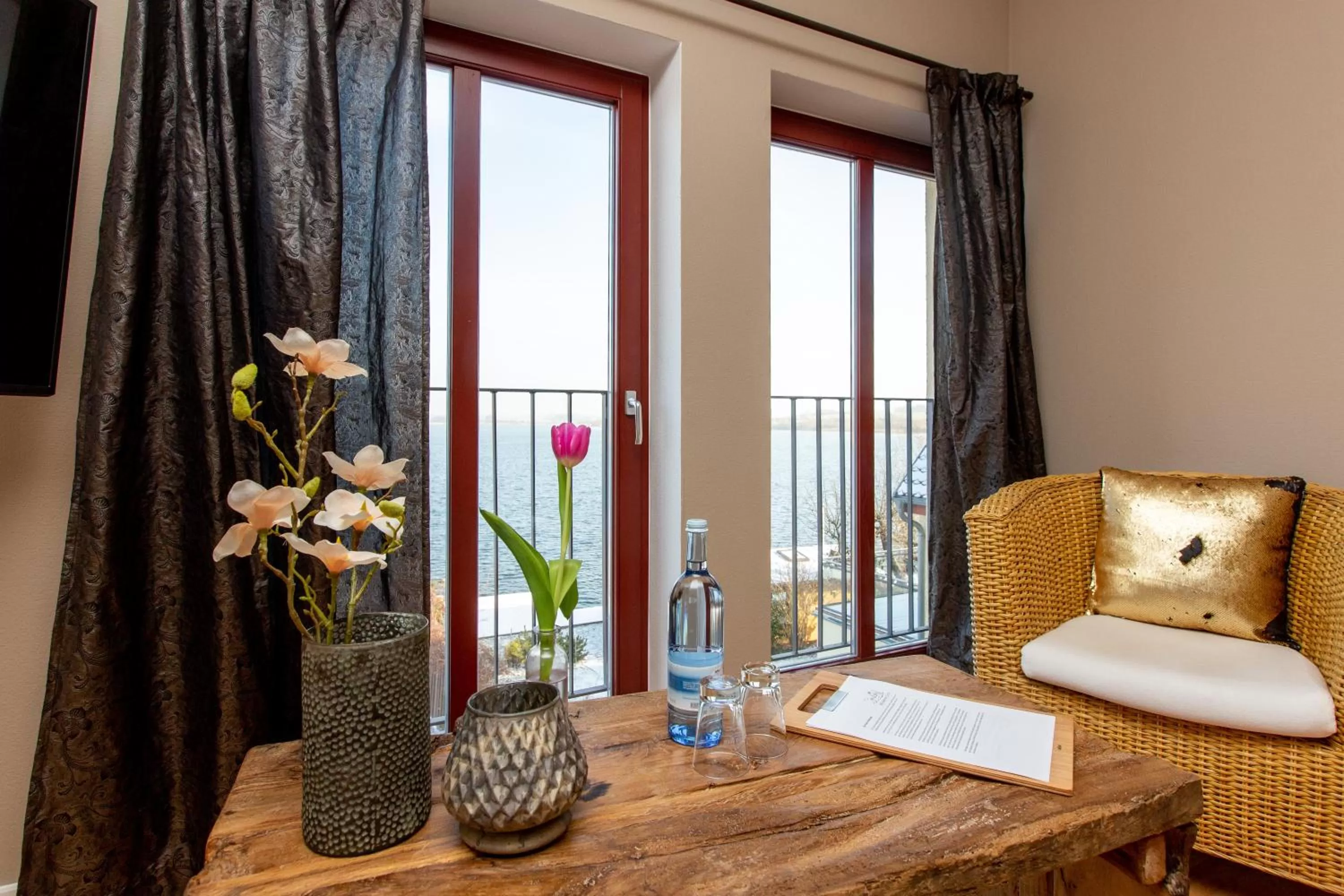 Seating area in Hotel Inselhof