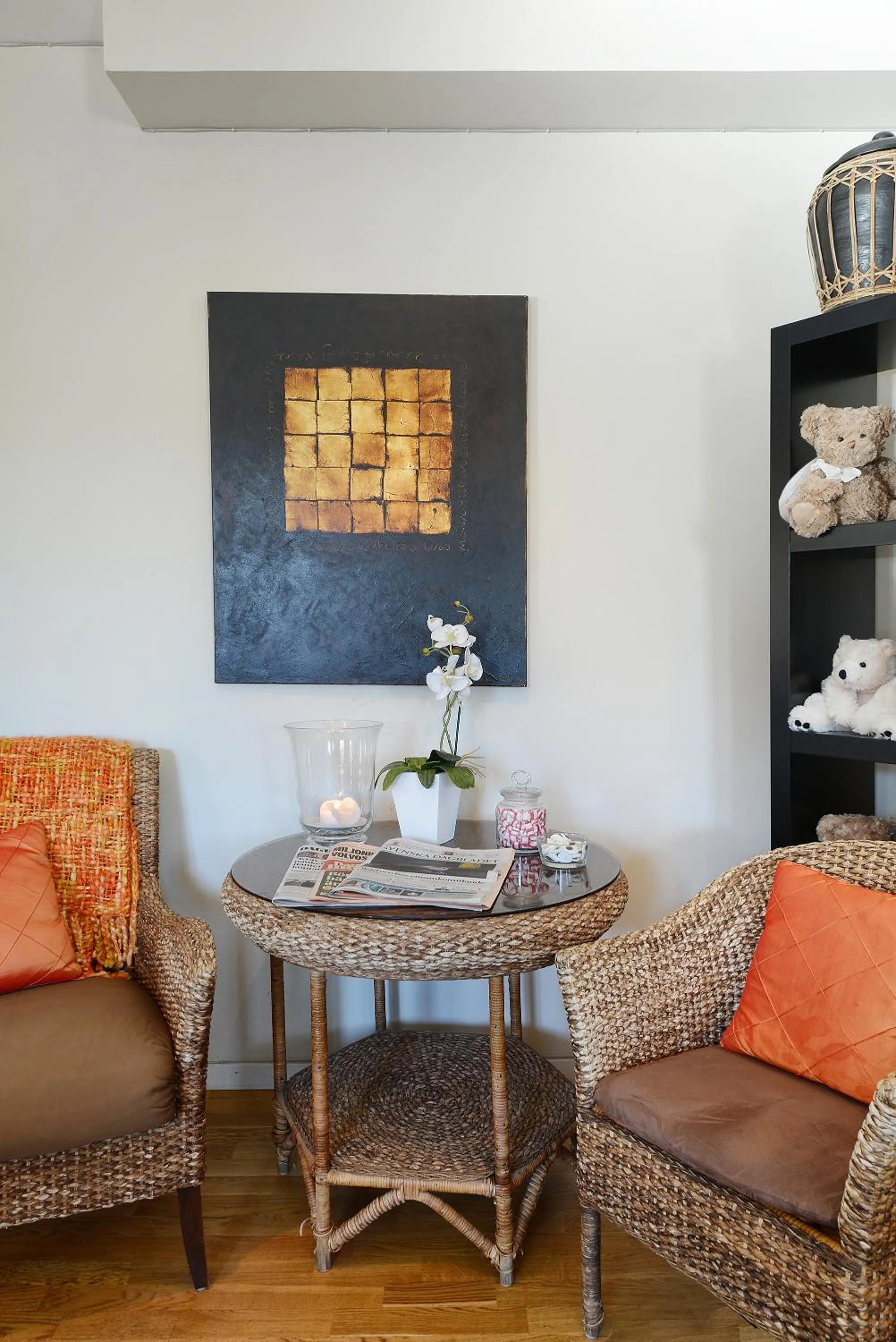 Lobby or reception in Maude´s Hotel Enskede Stockholm