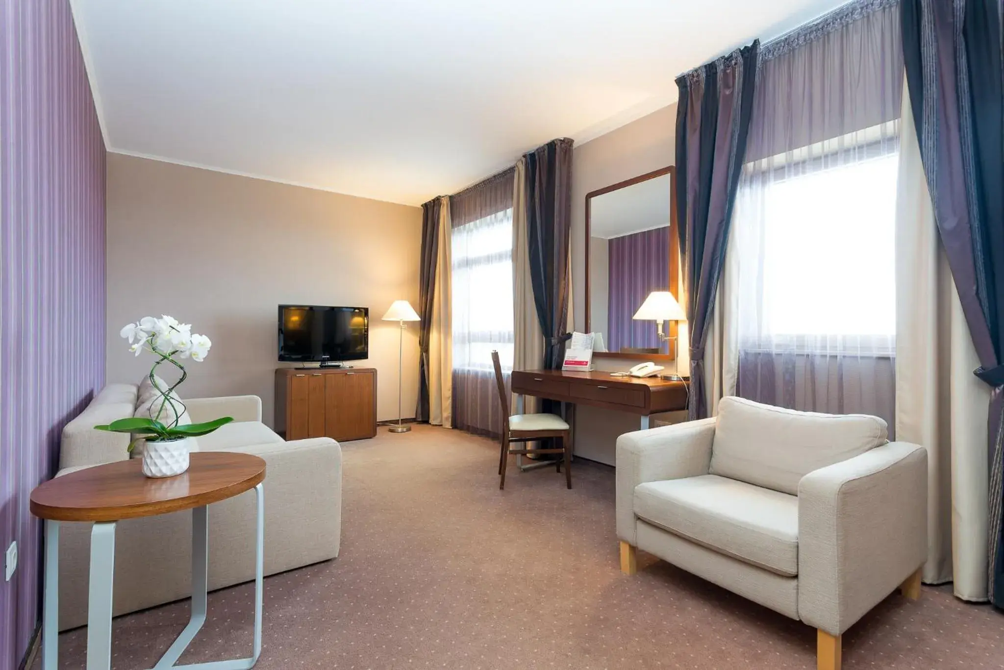 1 King Bed Suite - single occupancy in Wyndham Cluj 1 King Bed Suite - single occupancy in Wyndham Cluj