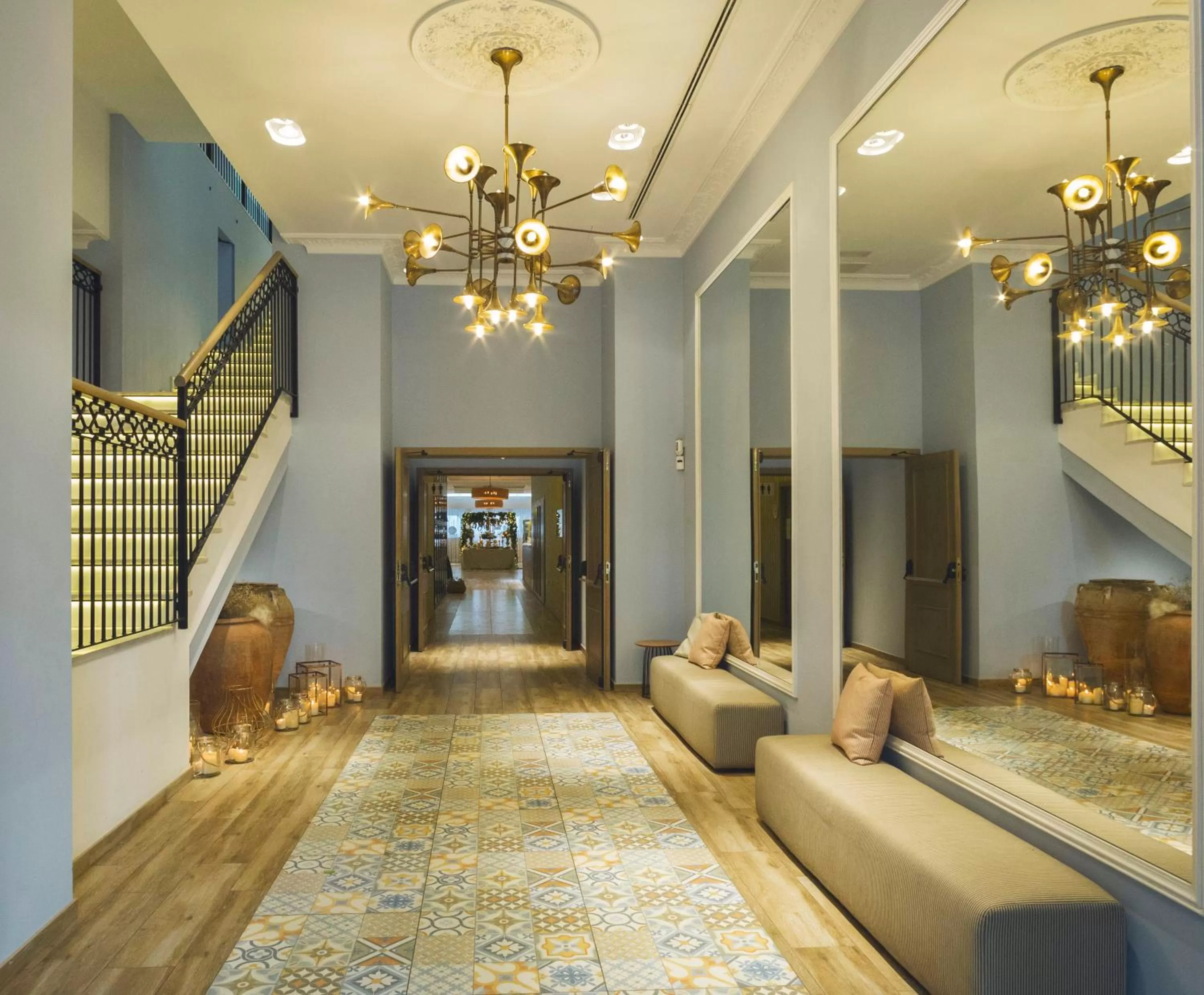 Lobby or reception in Hotel Boutique Balandret