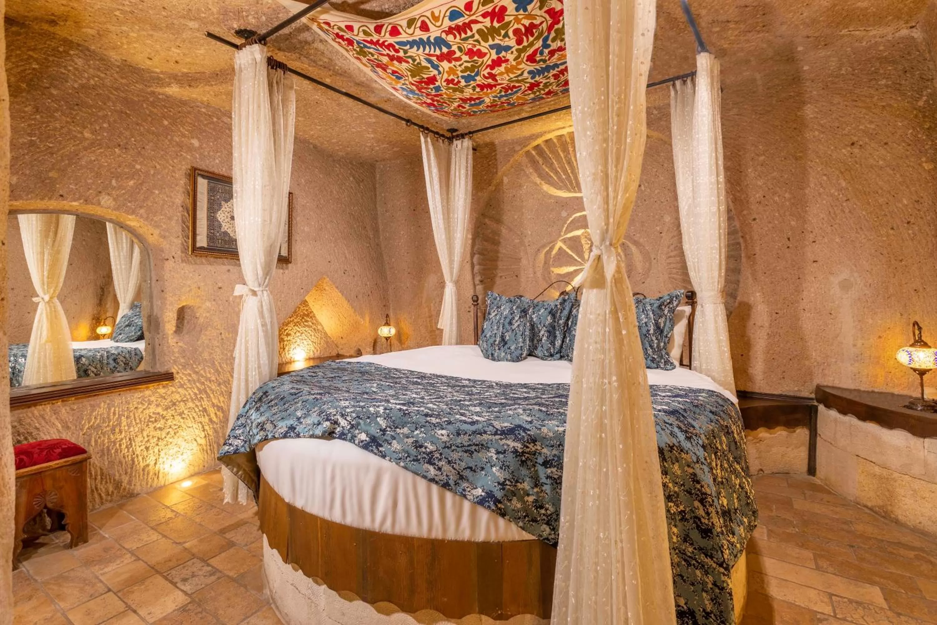 Bed in Adora Cave Suites -