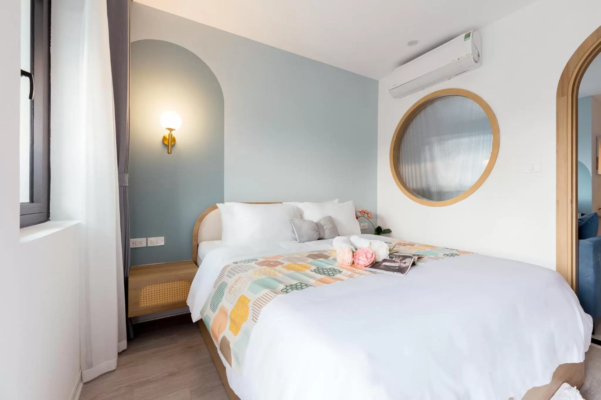 Bedroom, Bed in Crescendo Boutique Studio