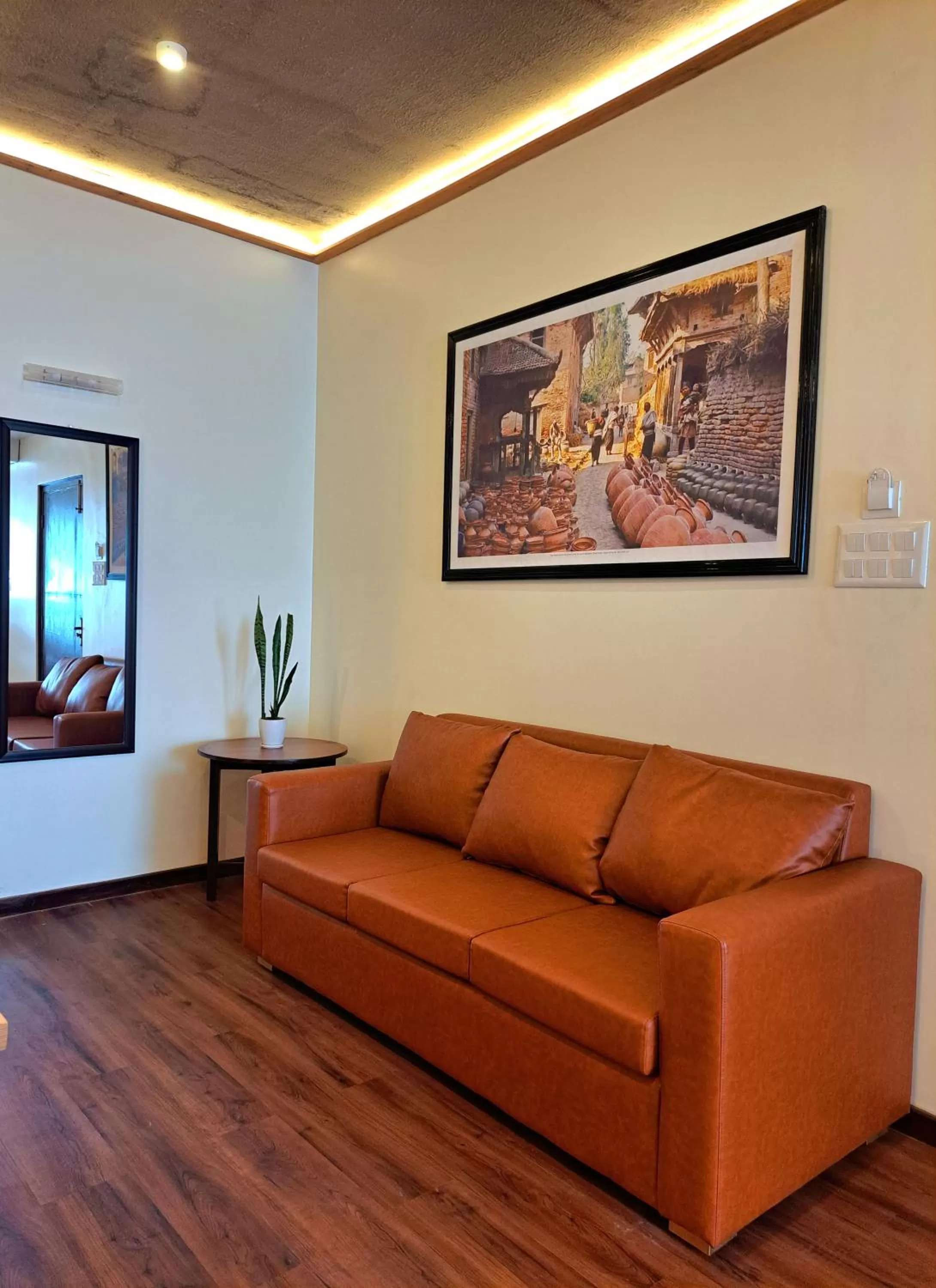 Living room in Rodeos Inn