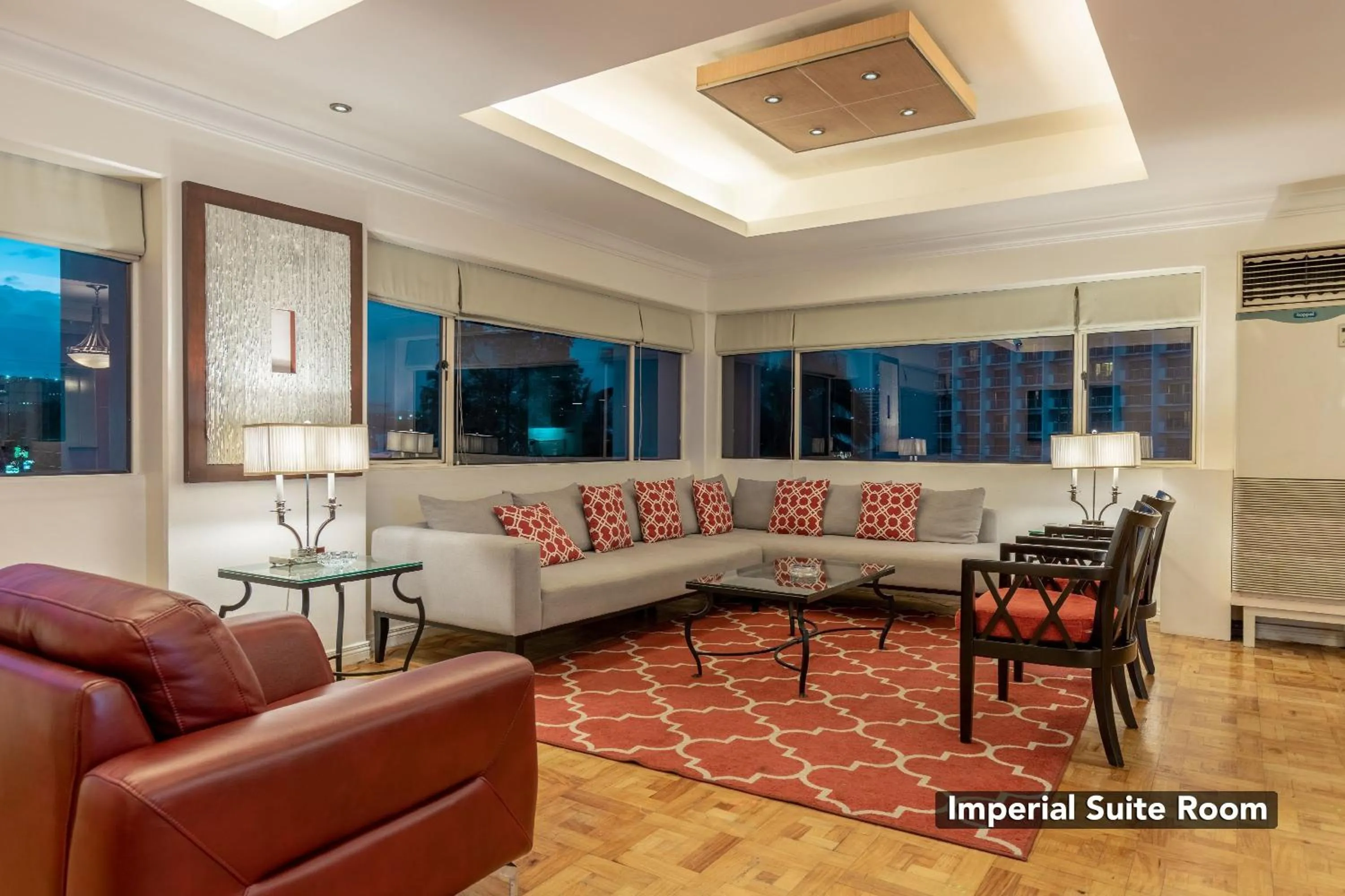 Living room in Orchid Garden Suites