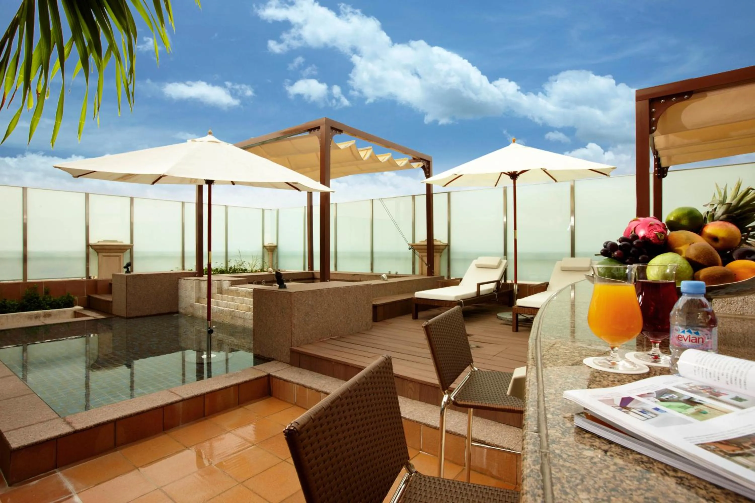 Balcony/Terrace in E-DA Royal Hotel