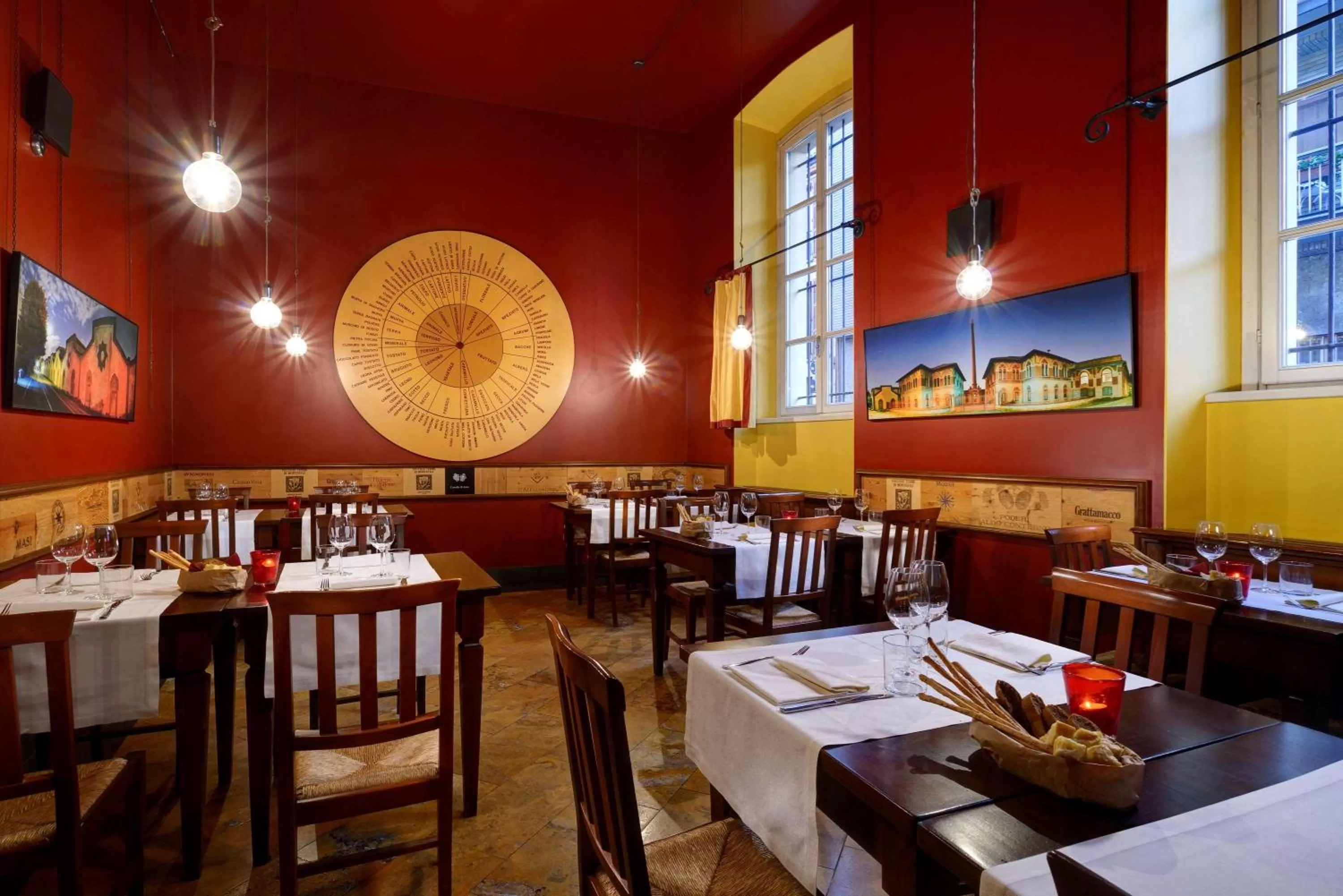 Restaurant/places to eat in Villa Appiani Hotel