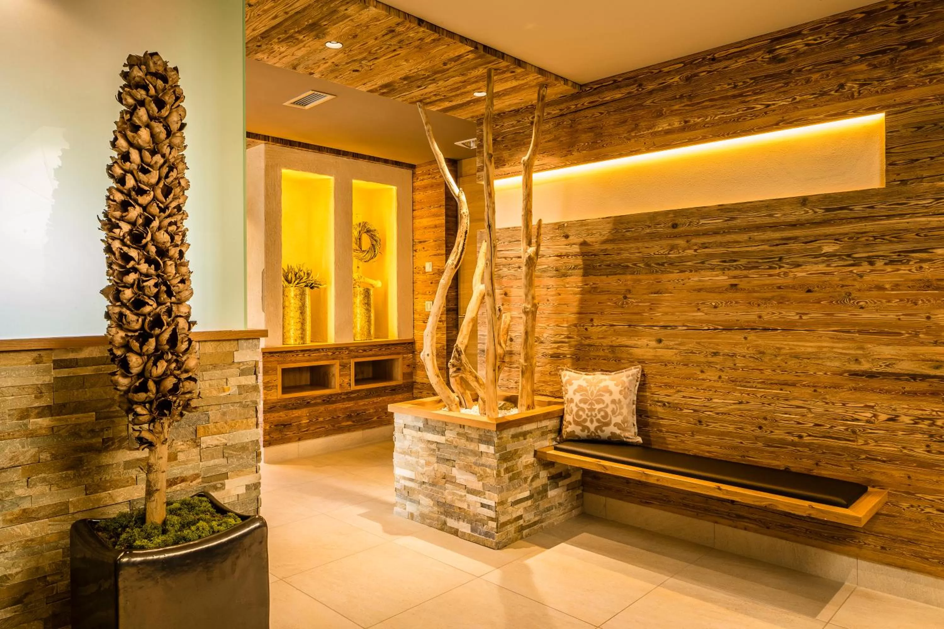 Spa and wellness centre/facilities in Hotel Am Sonneck