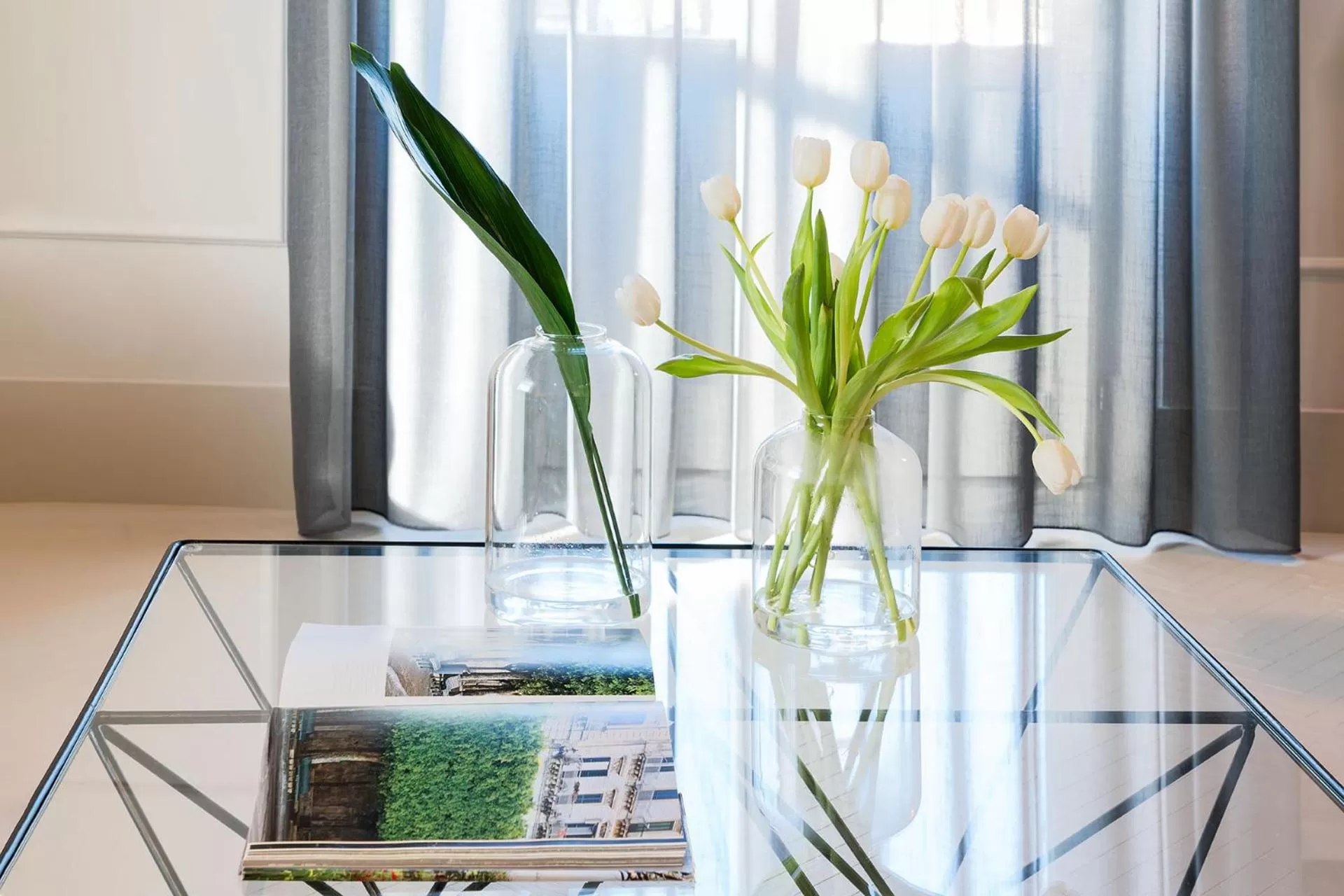 Living room in Byssus Suites