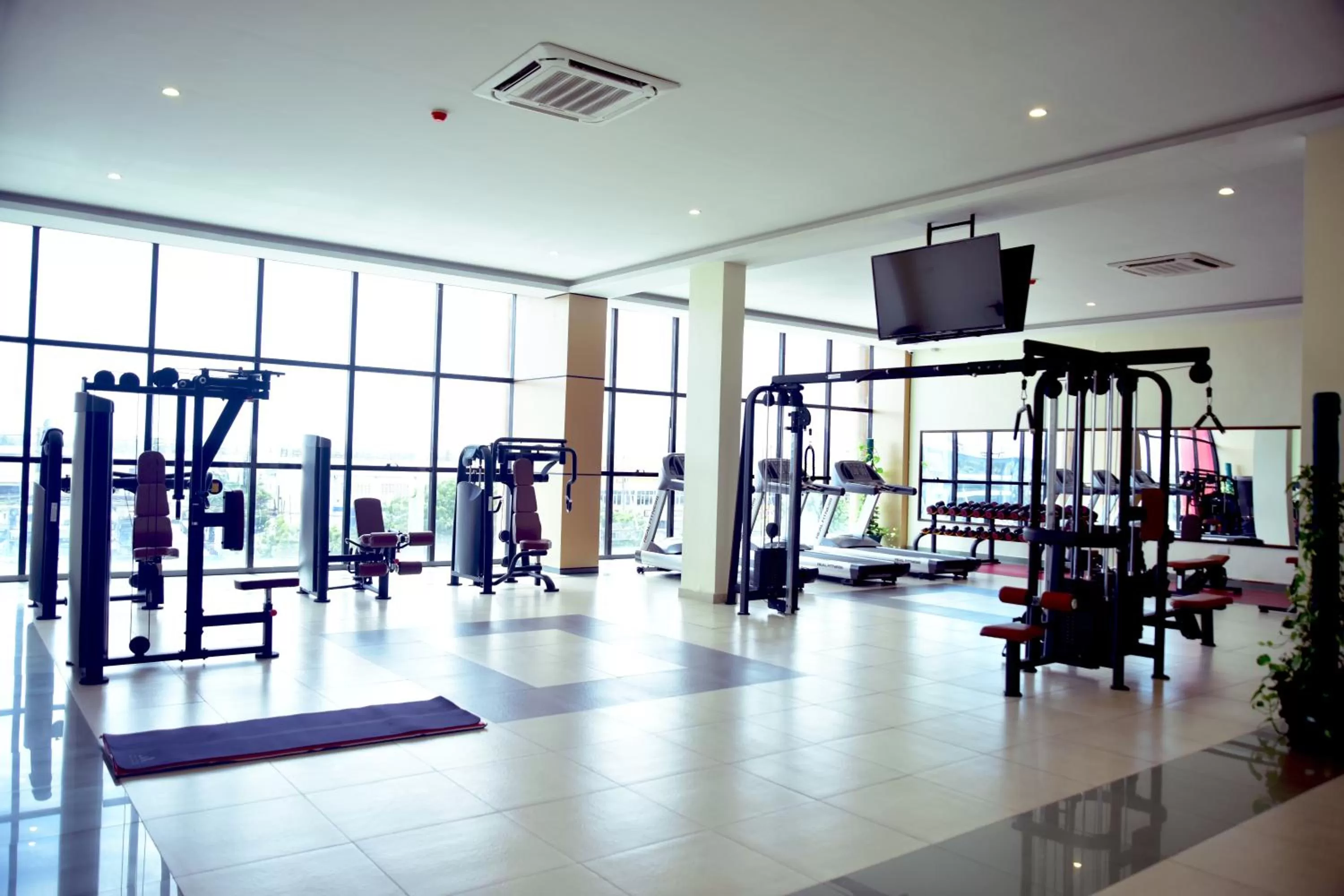 Fitness centre/facilities in Hotel Blue Sapphire