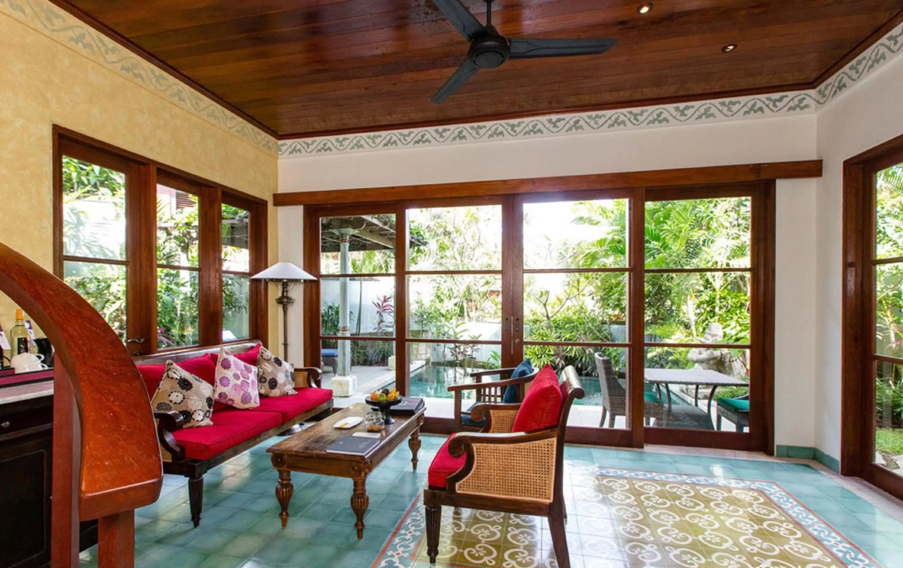 Living room in Dwaraka The Royal Villas