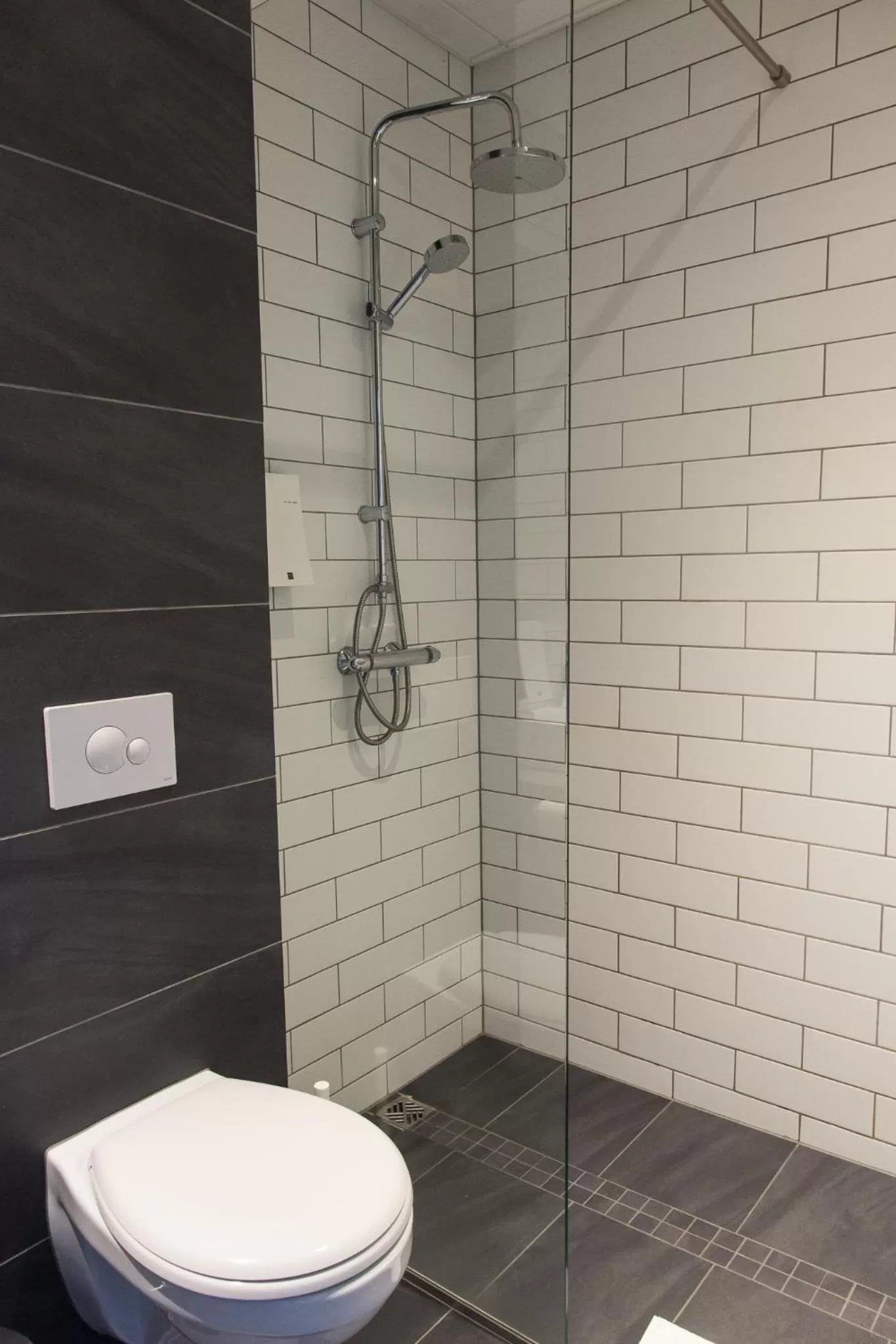 Shower in Milk Factory