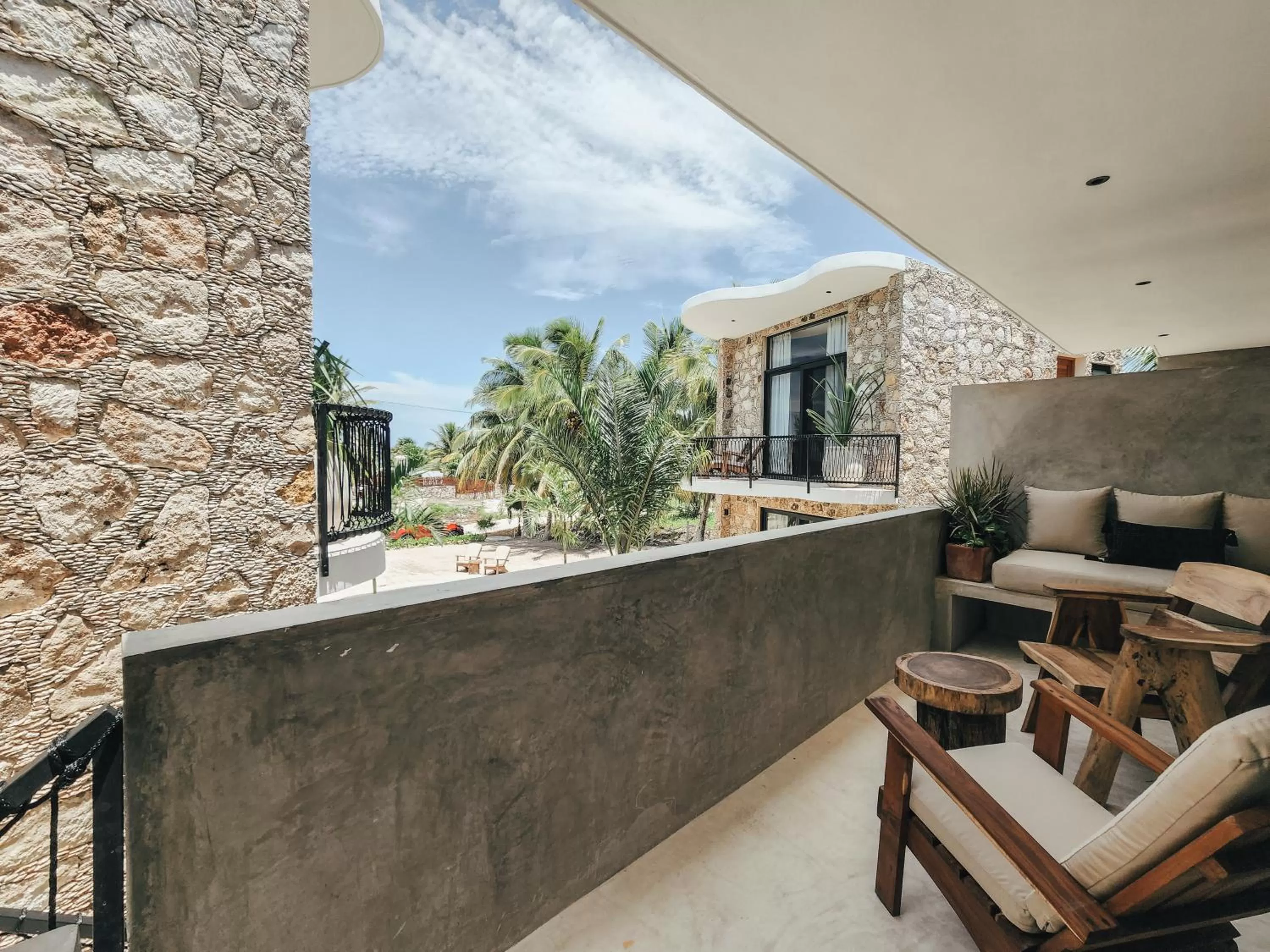 View (from property/room), Balcony/Terrace in Cucu Hotel El Cuyo