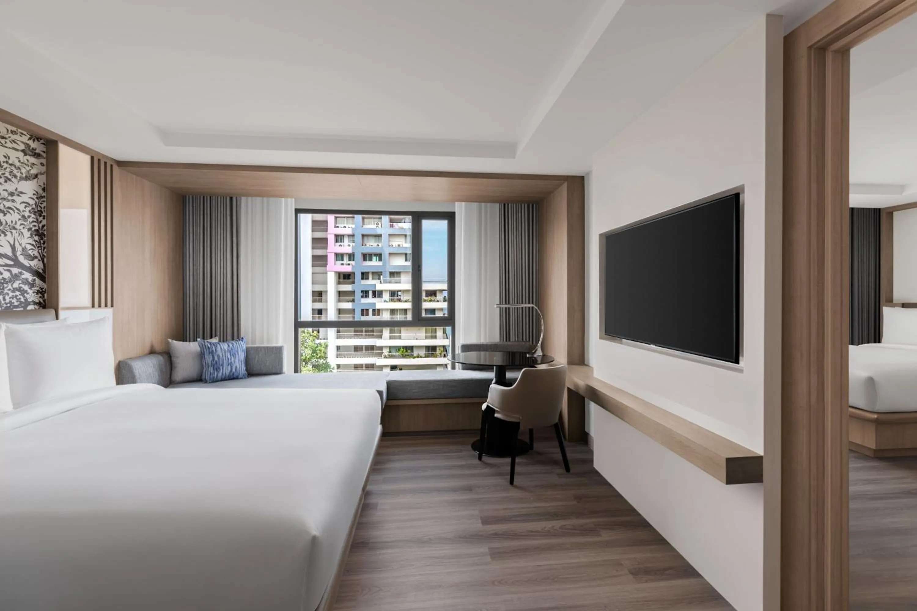 Photo of the whole room, Bed in Courtyard by Marriott North Pattaya