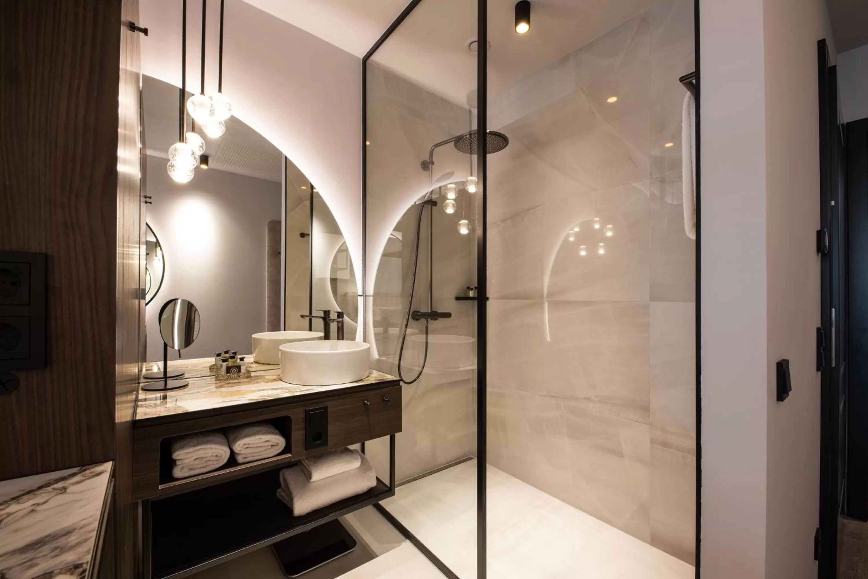 Shower in O11 Boutique Hotel Vienna