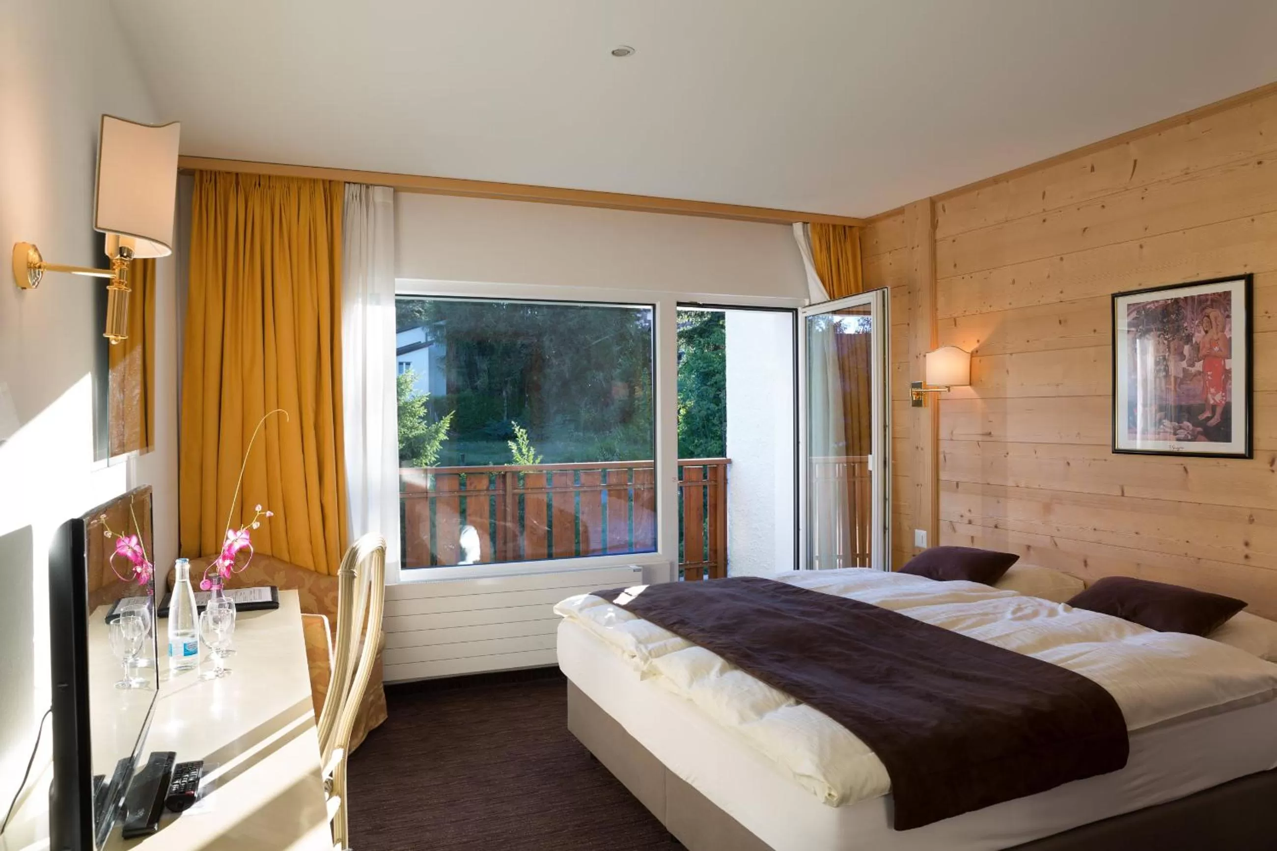 Bedroom, Bed in Hotel La Prairie