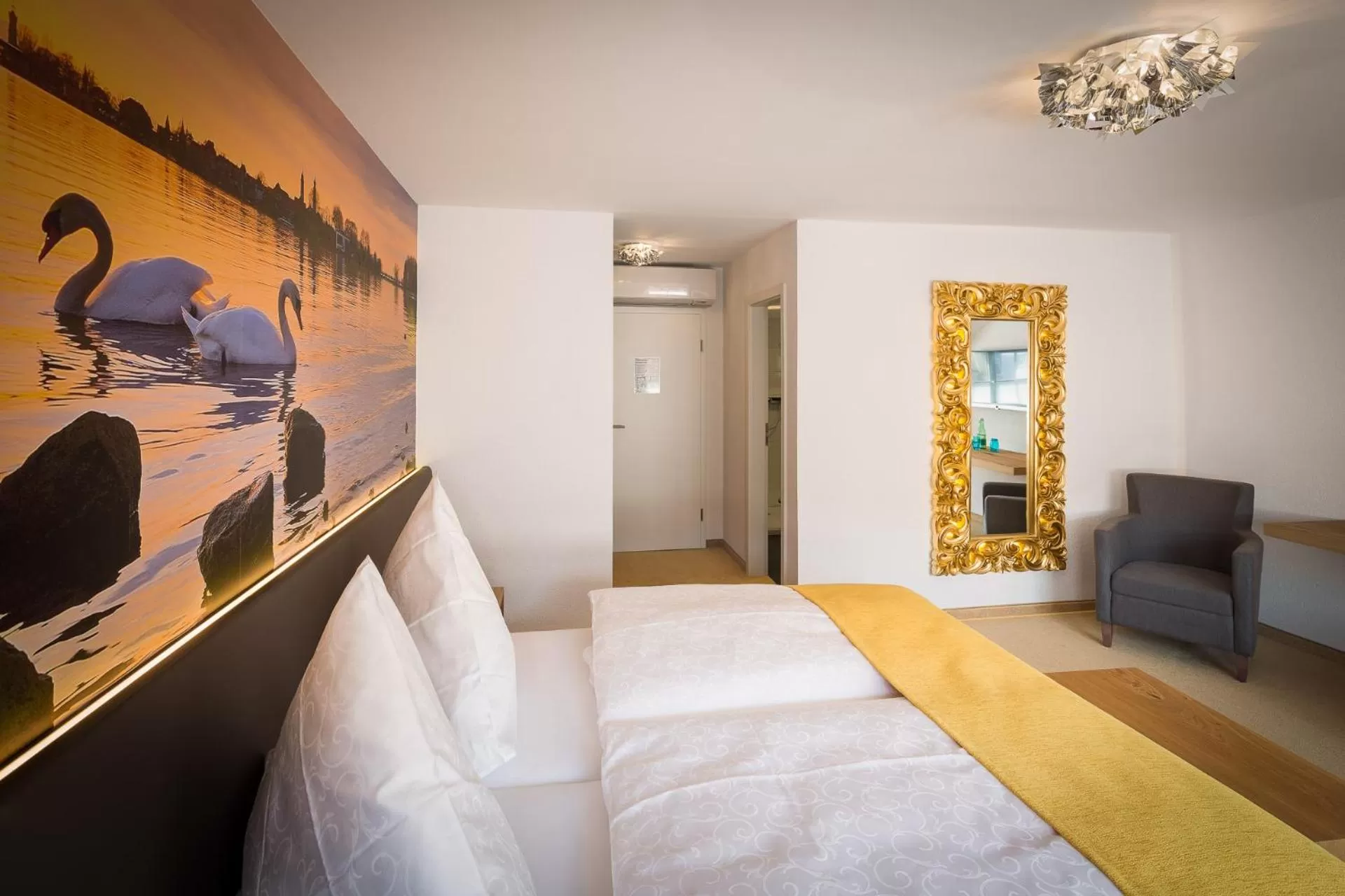 Photo of the whole room, Bed in Hotel Alte Schule