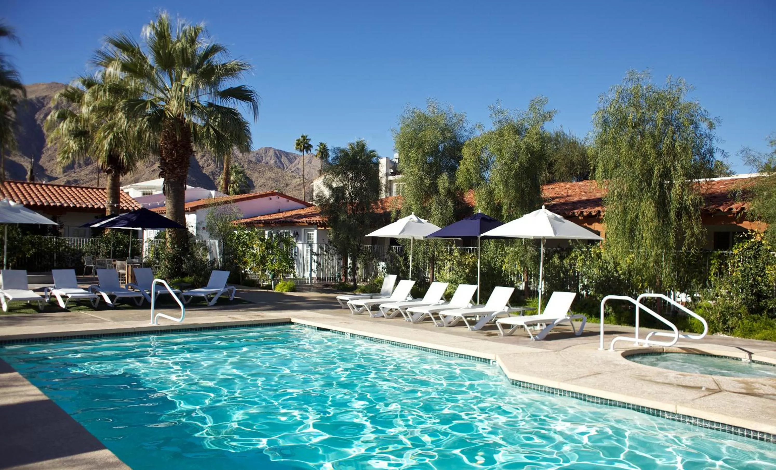 Hot Tub in Alcazar Palm Springs