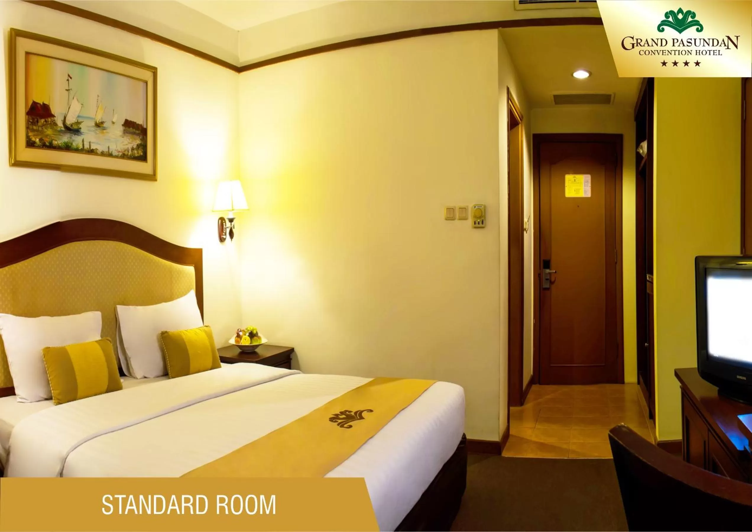 Bedroom in Grand Pasundan Convention Hotel