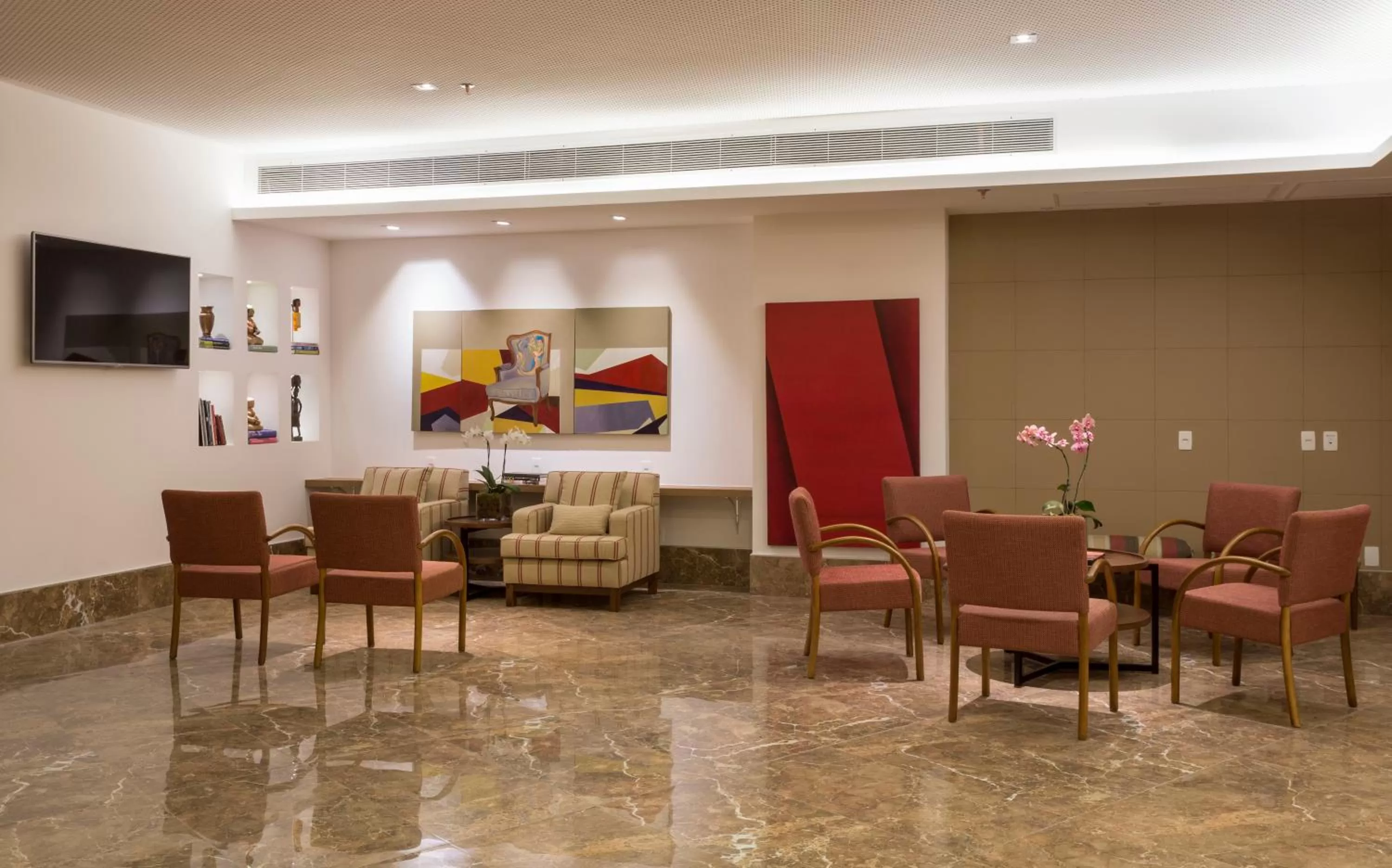 Lobby or reception in Sleep Inn Praia do Canto