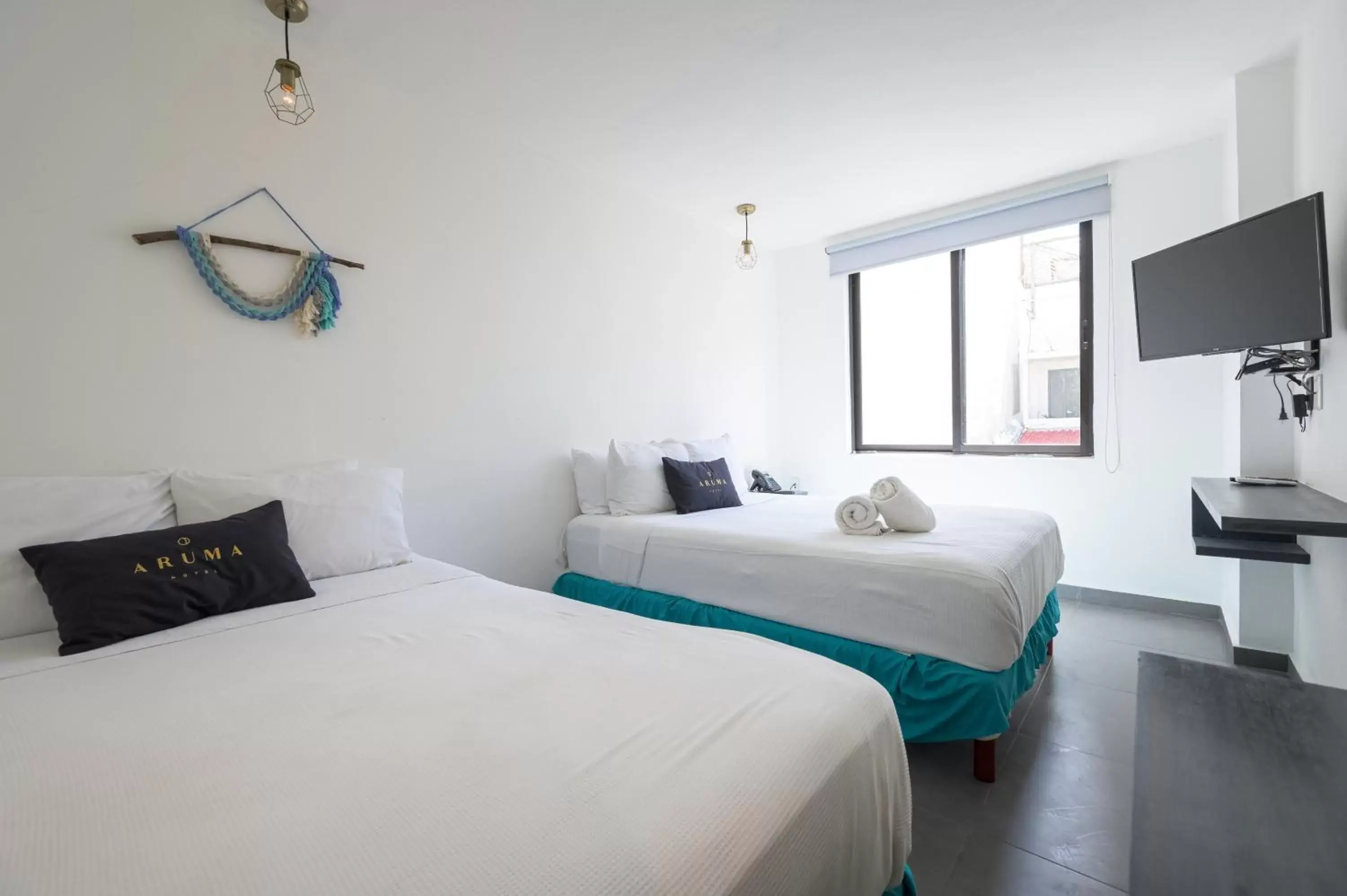 Twin Room in Aruma Hotel Twin Room in Aruma Hotel