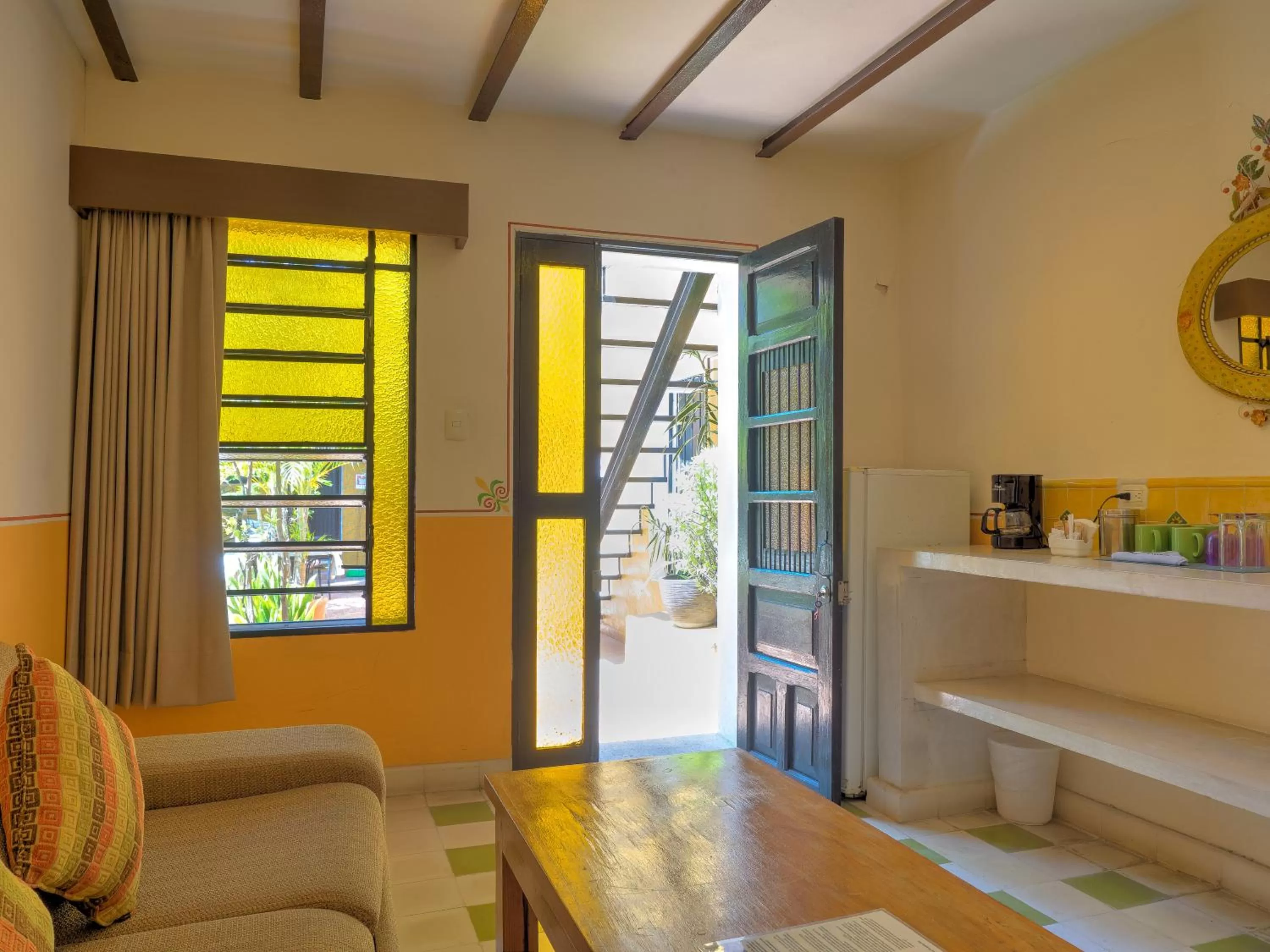 Seating Area in Hotel Luz en Yucatan