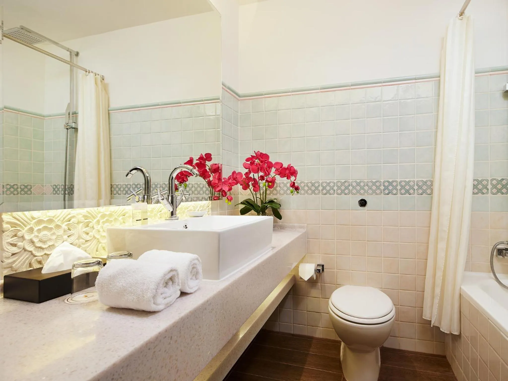 Toilet in Village Hotel Albert Court by Far East Hospitality