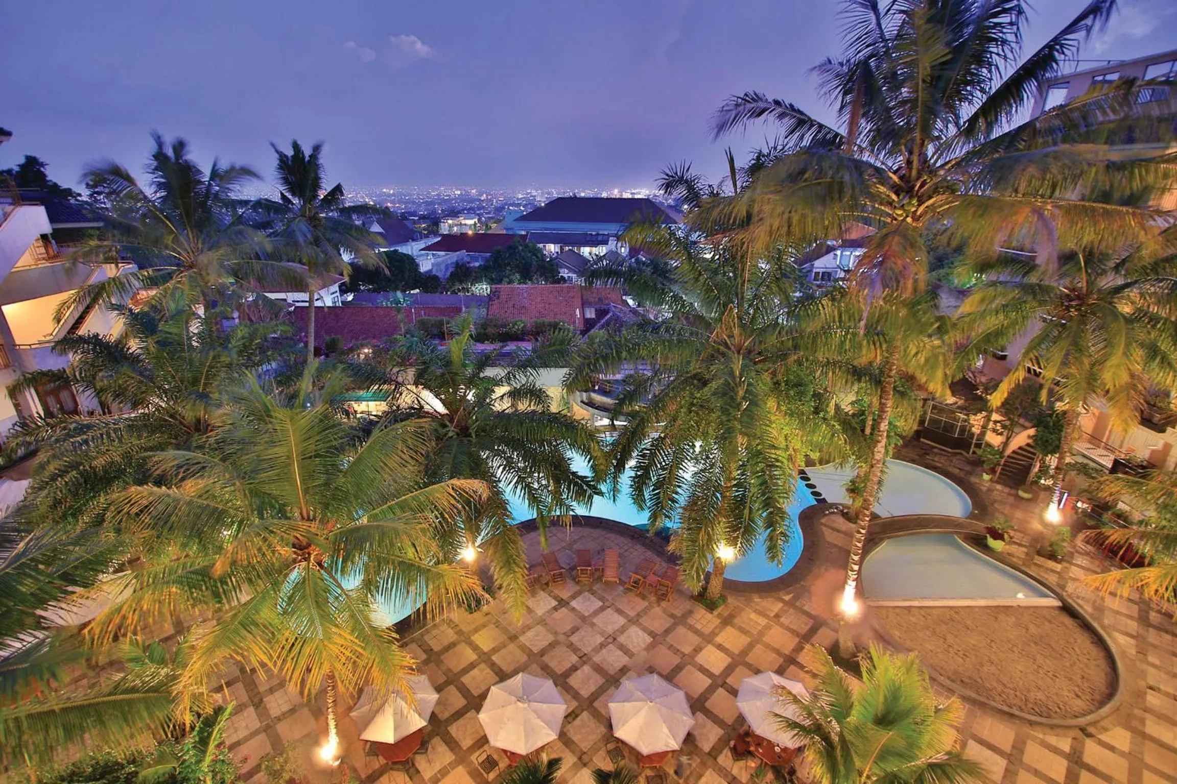 Bird's eye view in The Jayakarta Suites Bandung