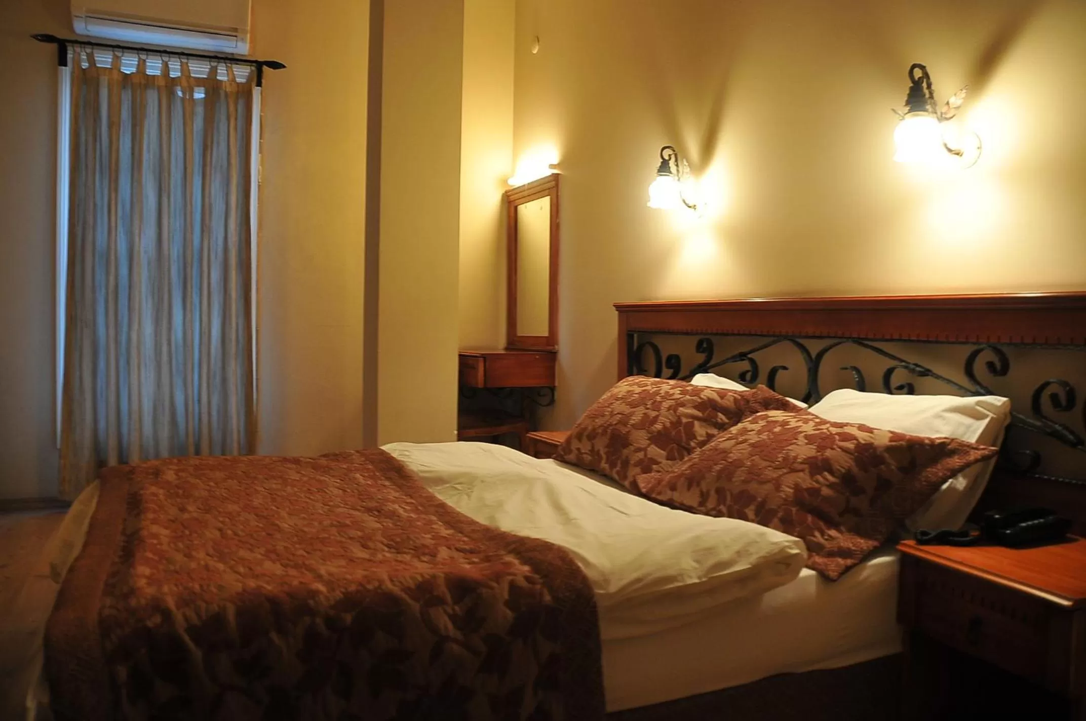 Bed in Antikhan Hotel