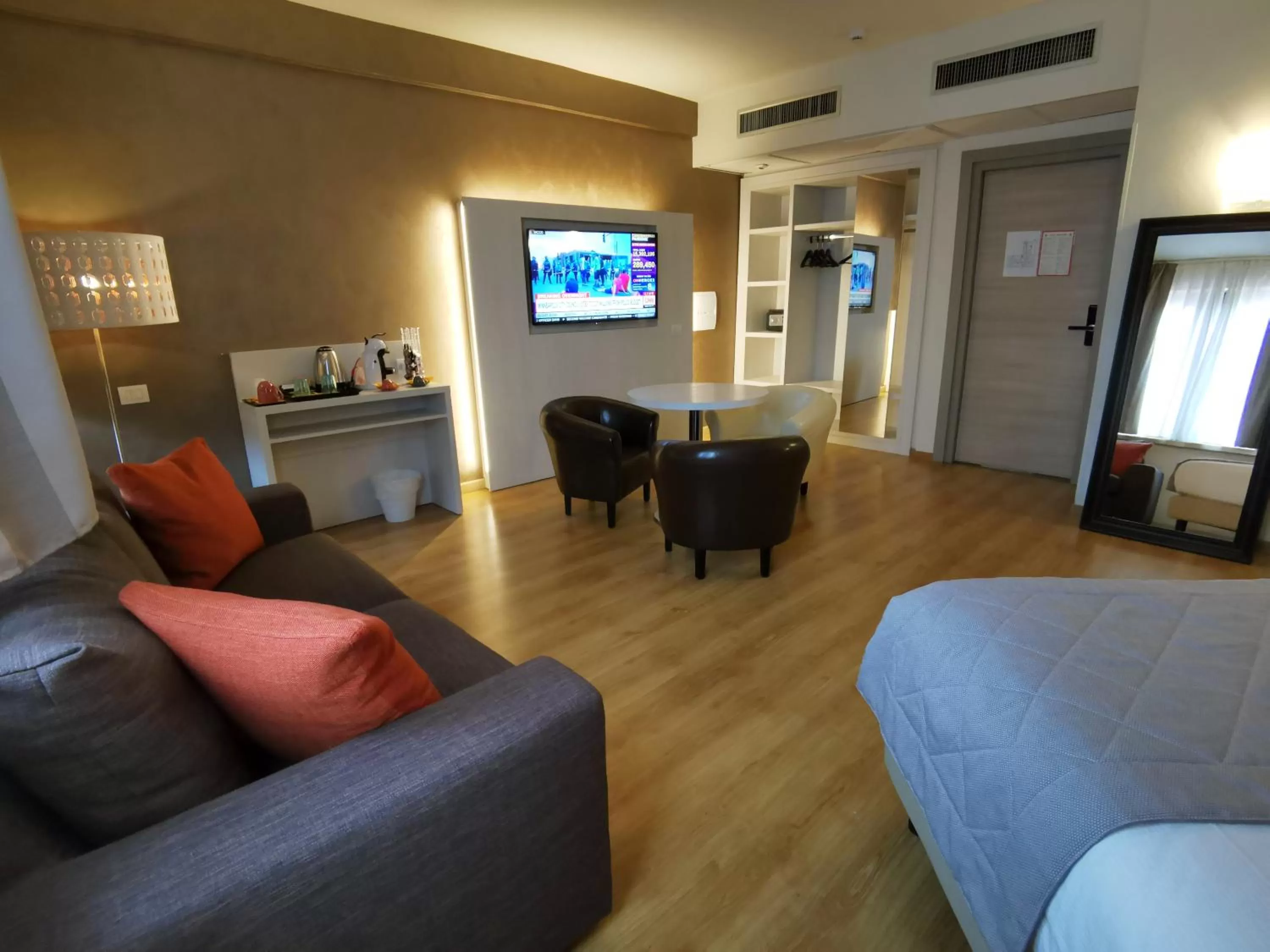 Living room in Hotel President