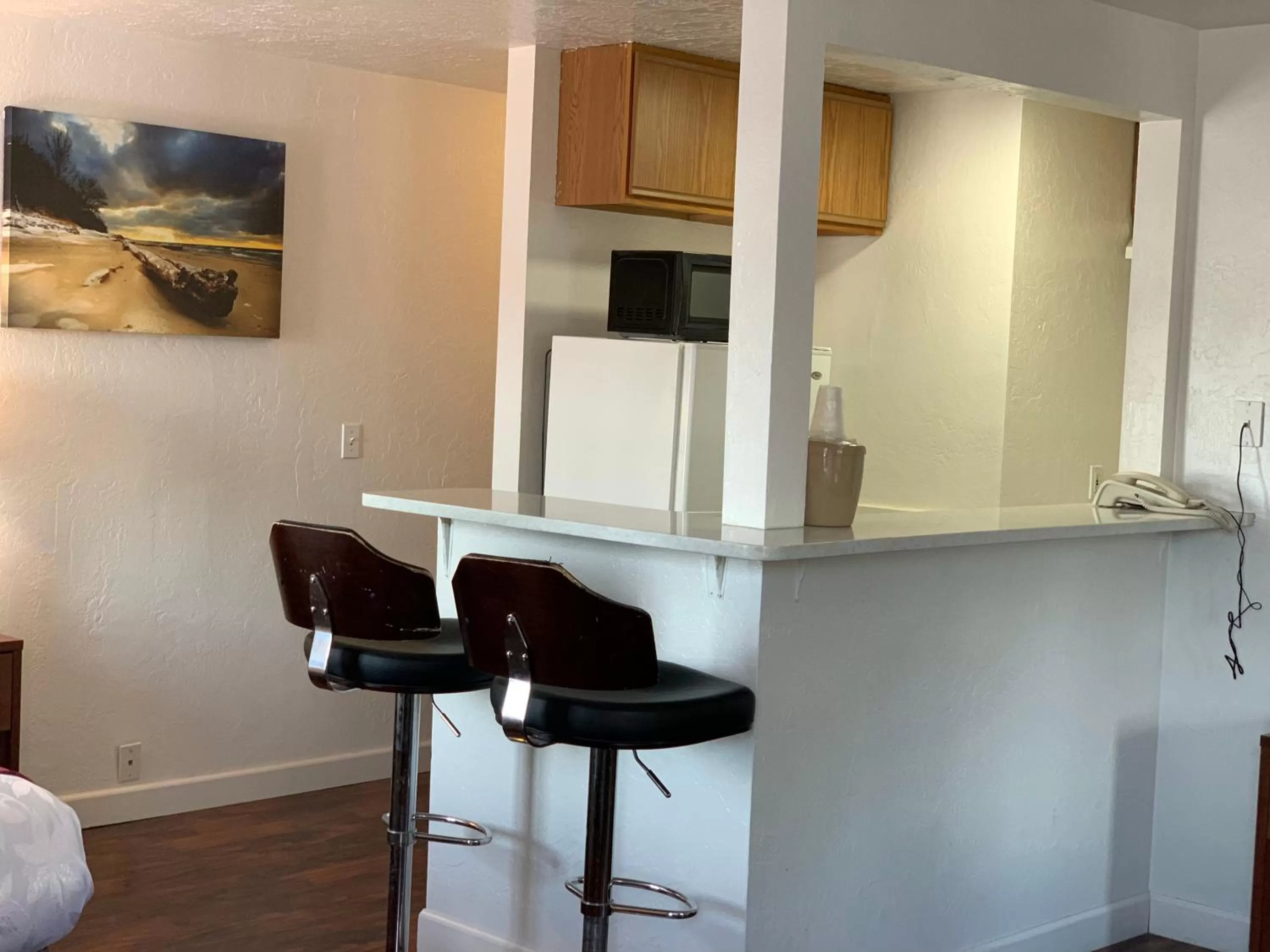Kitchen or kitchenette in Red Carpet Inn Medford