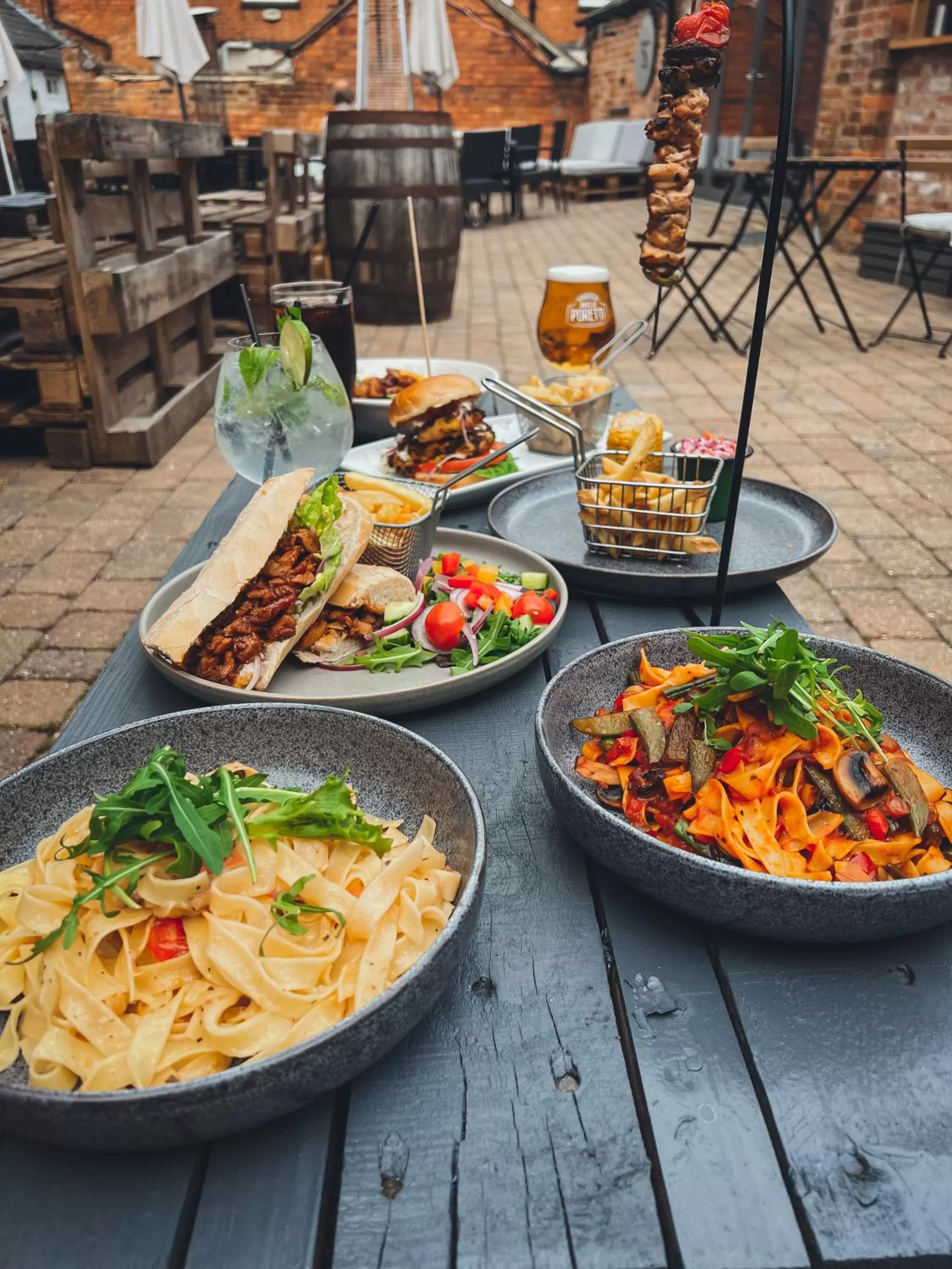 Food and drinks in The Red Lion Inn