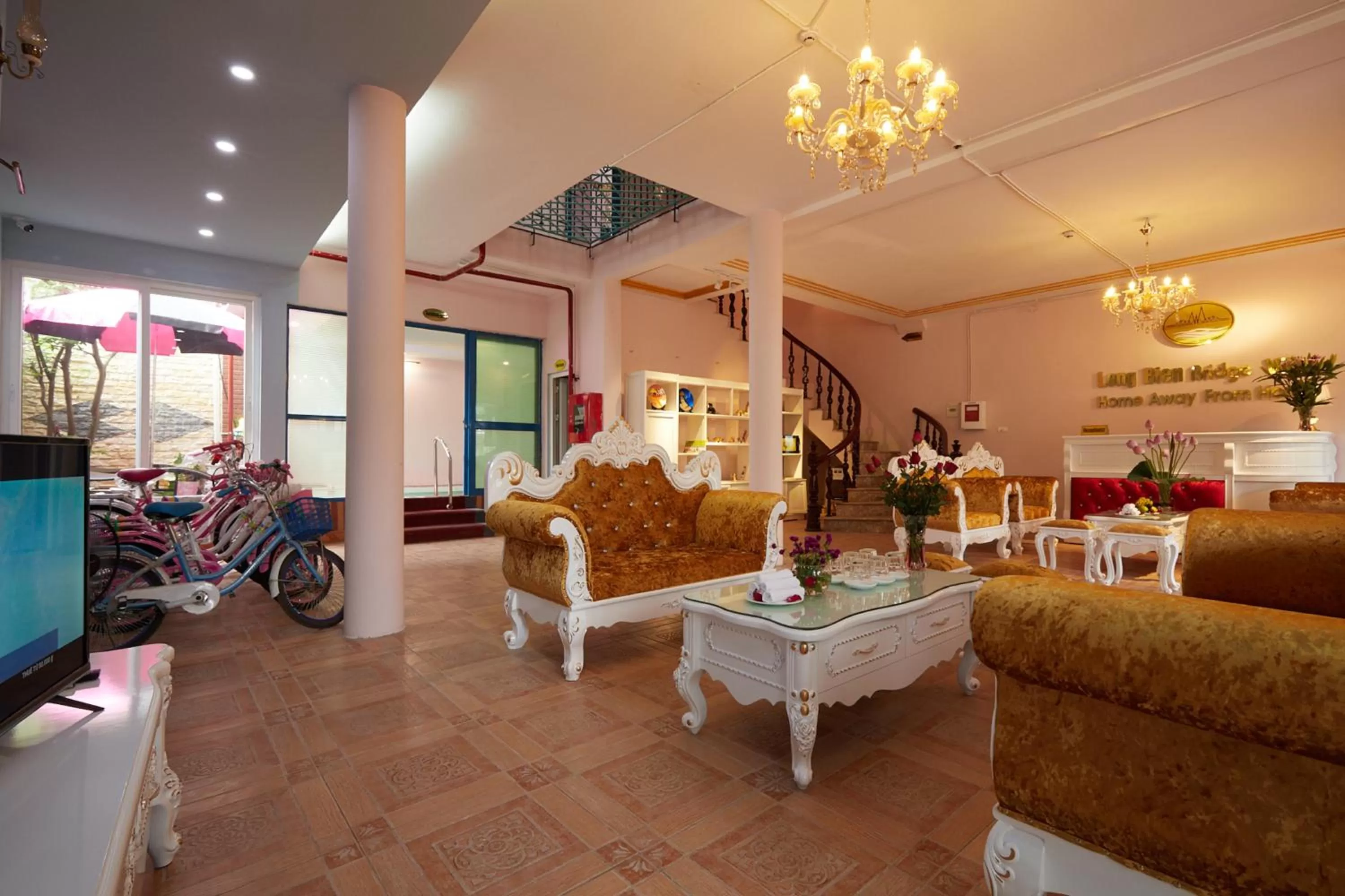 Lobby or reception in Lucky Budda Inn Villa