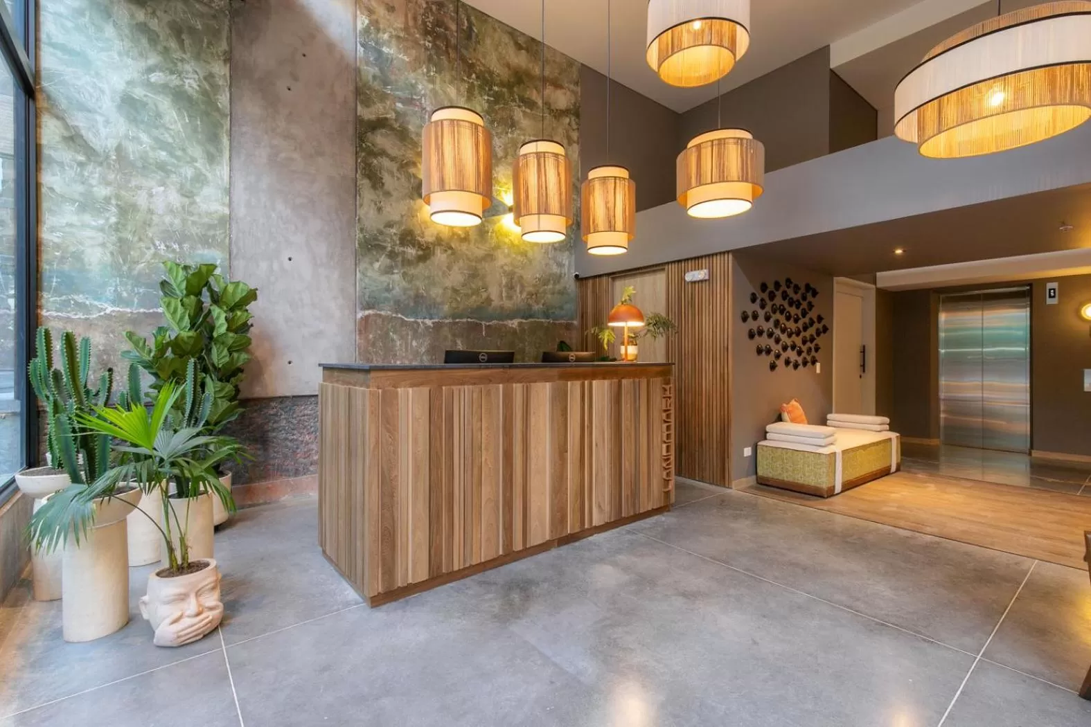 Lobby or reception in Landmark Hotel